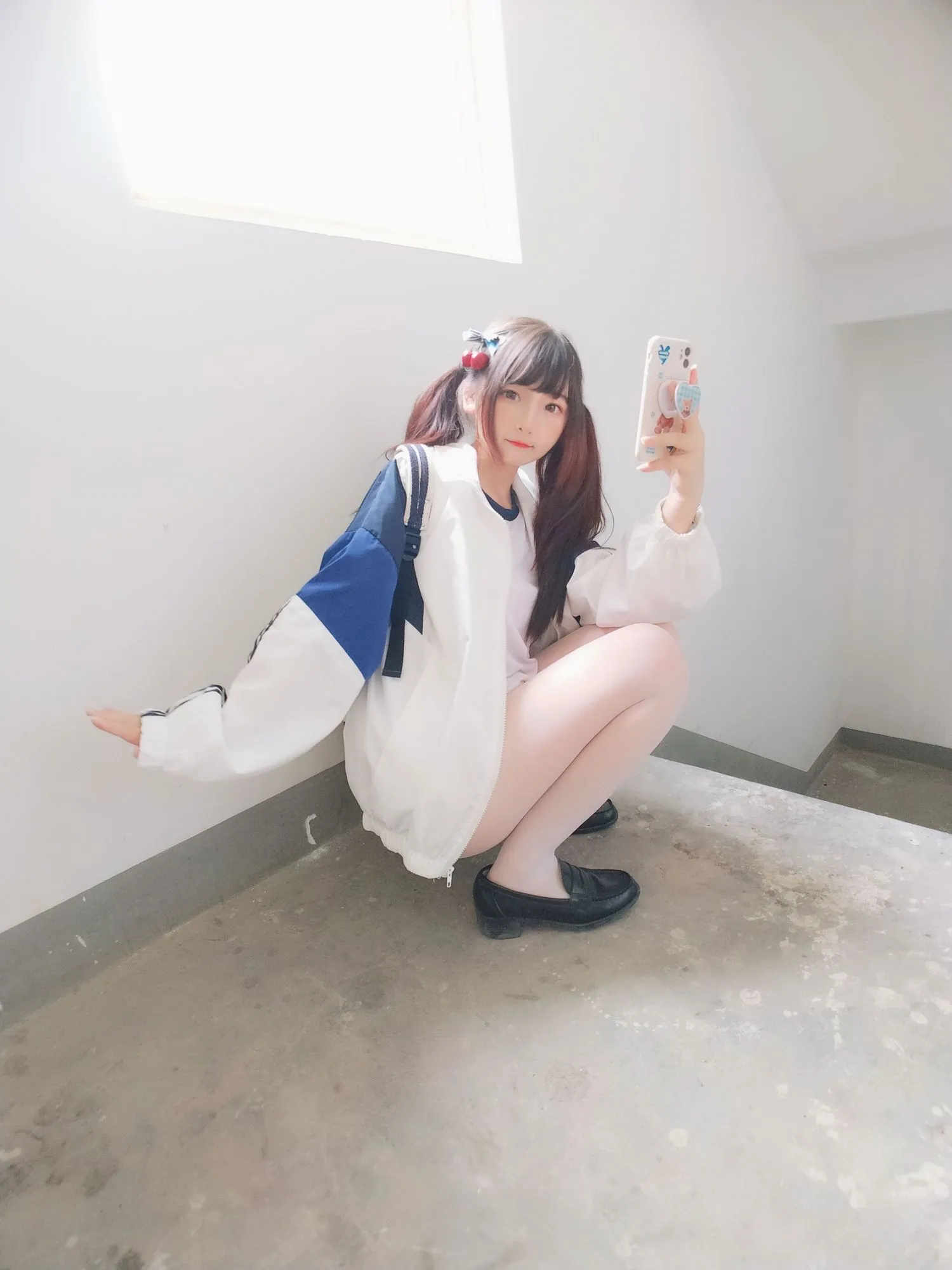 图片[3]-No.051-白丝体操运动服 [43P 2V]-coswz-cos王者