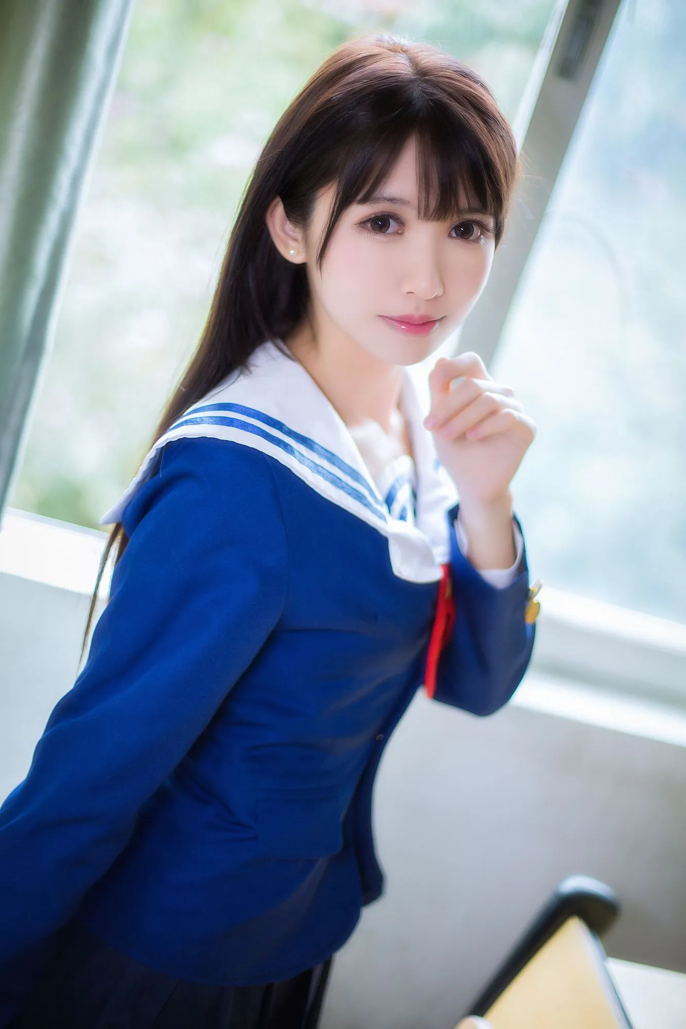图片[4]-No.059-圣人惠 校服 [8P]-coswz-cos王者