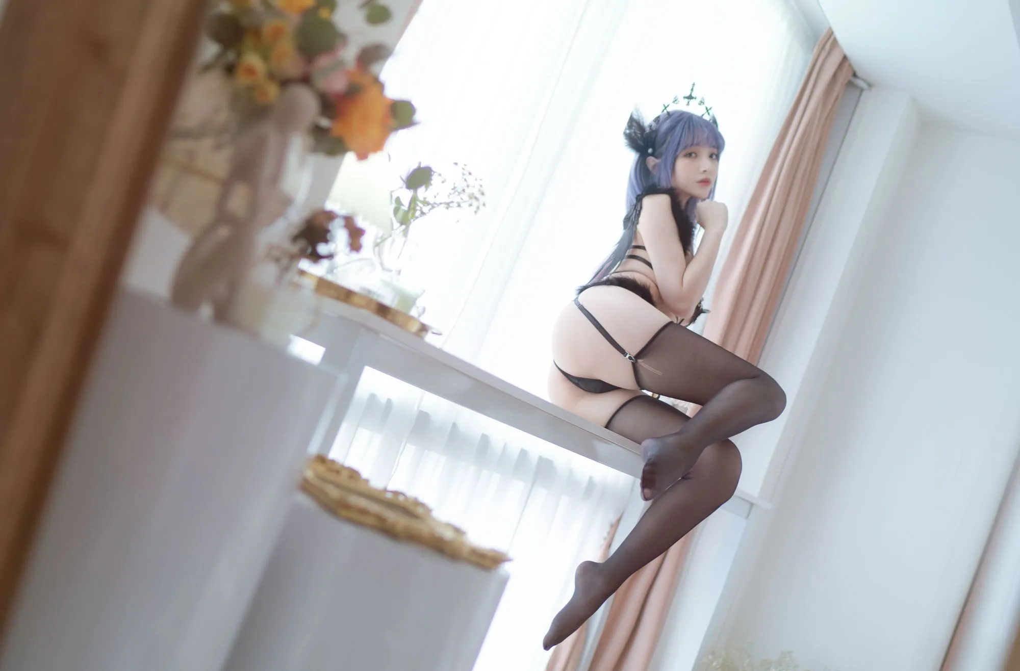 图片[3]-No.060-黑色天使 [46P]-coswz-cos王者