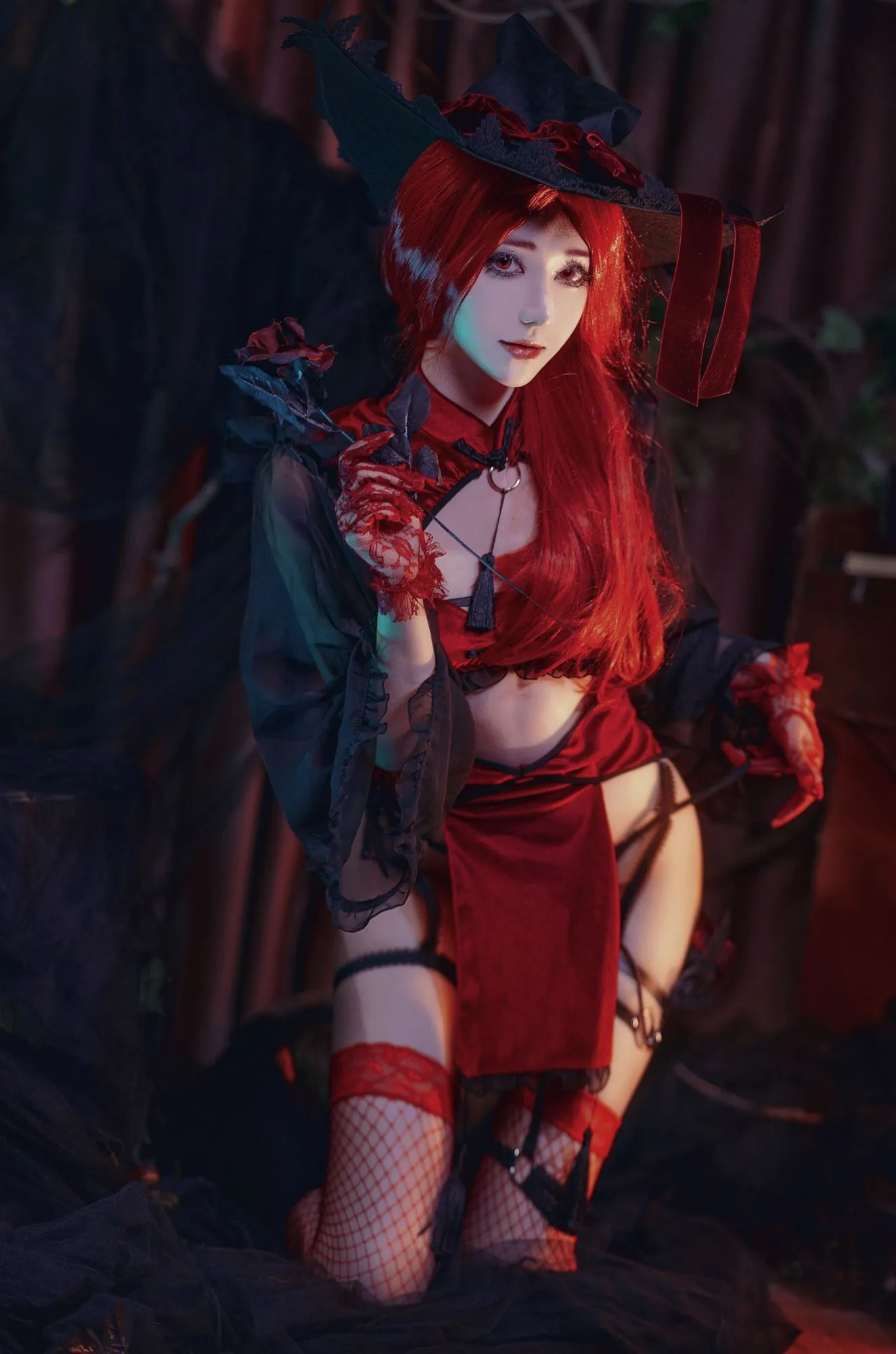 图片[5]-No.077-红女巫 [19P]-coswz-cos王者