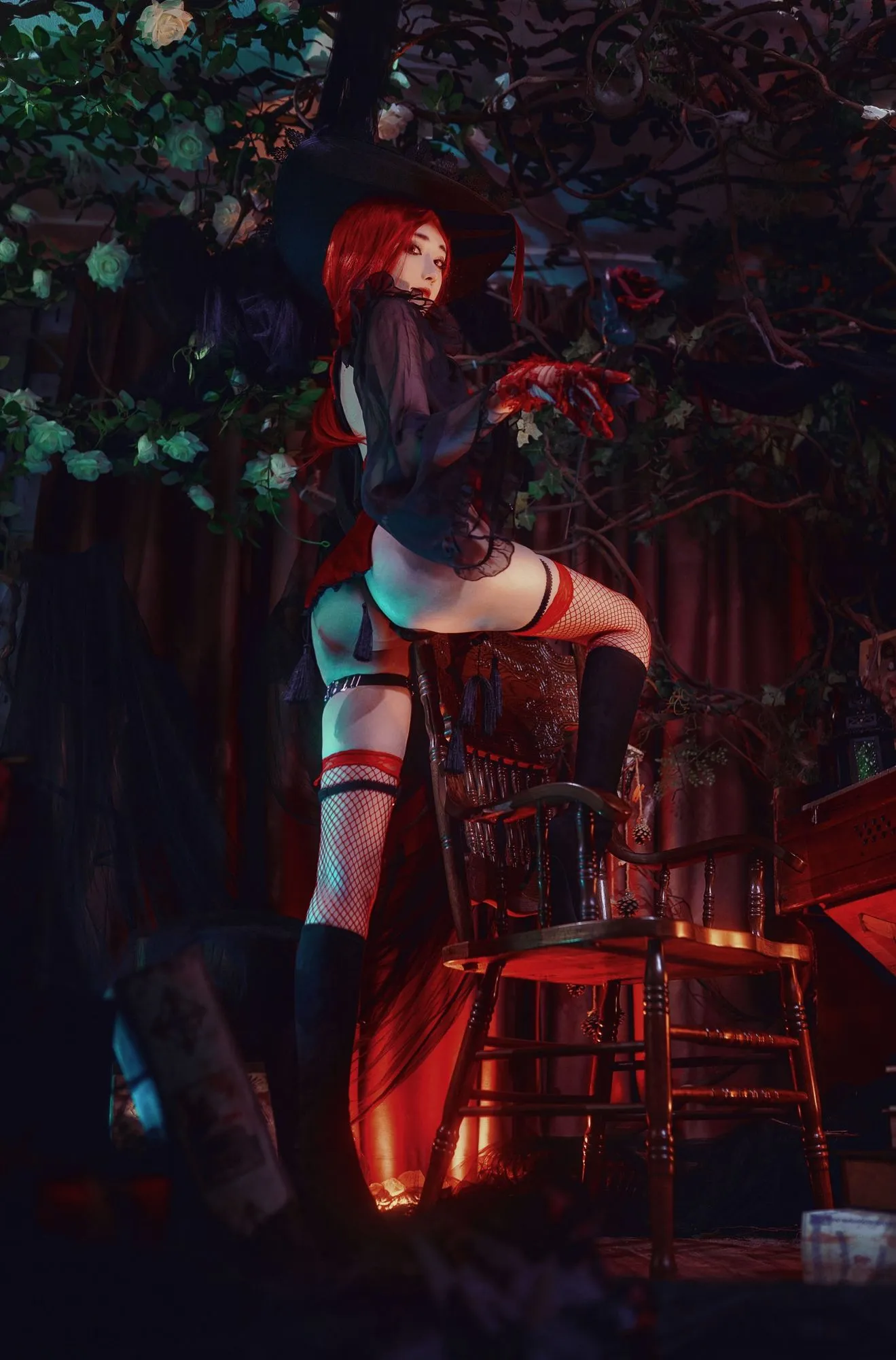 图片[3]-No.077-红女巫 [19P]-coswz-cos王者