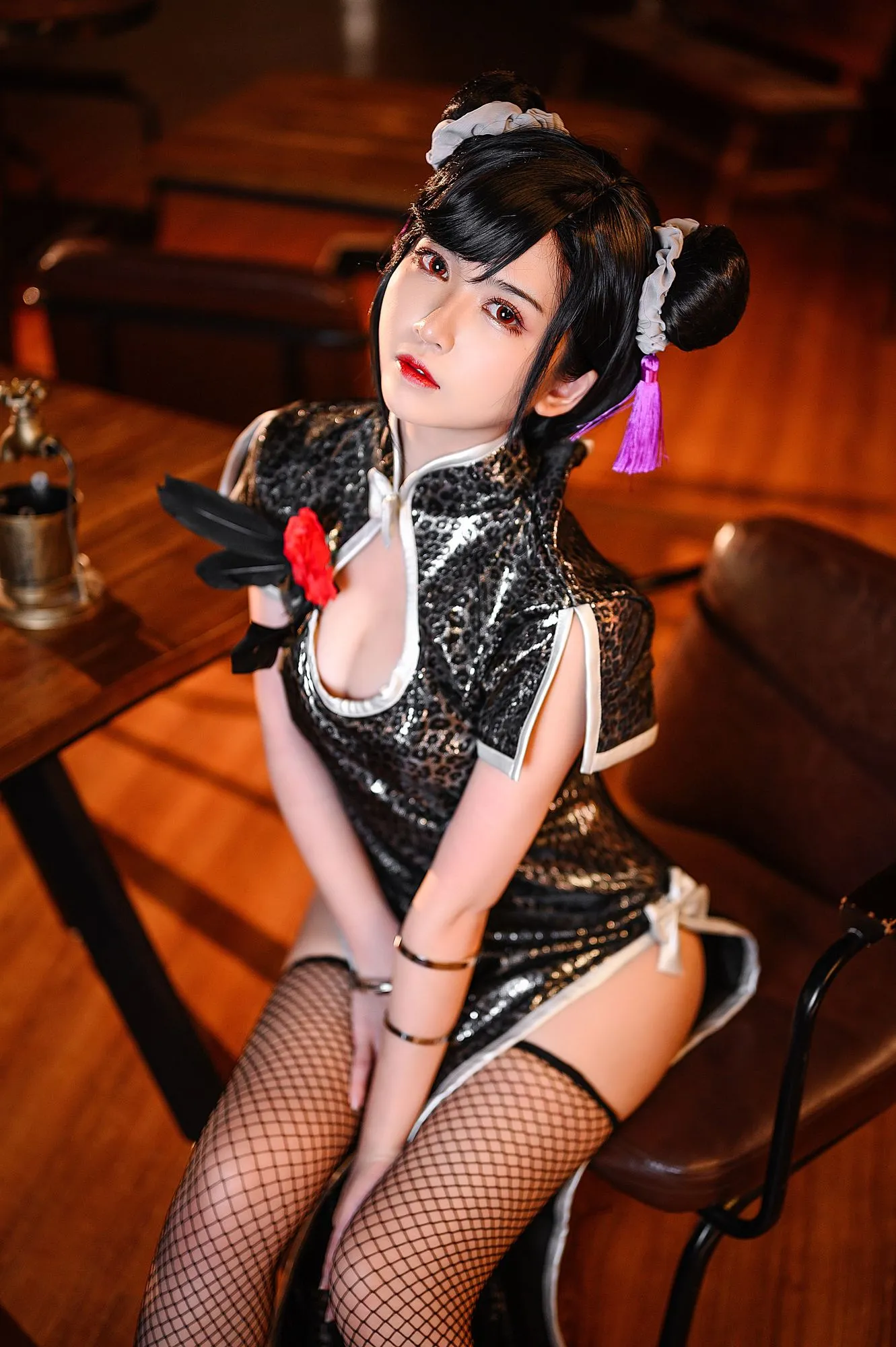 图片[4]-No.081-蒂法旗袍 [21P]-coswz-cos王者