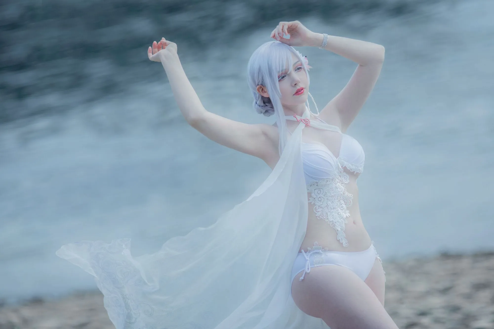 No.024-5 Saya The Fox – Snow White Mizugi [10P]-图妖社