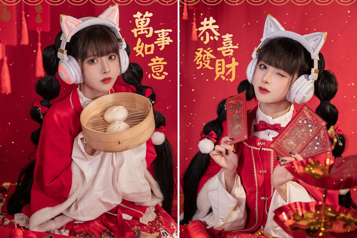 图片[1]-萌爆了！腥味猫罐13套cosplay图集-图妖社
