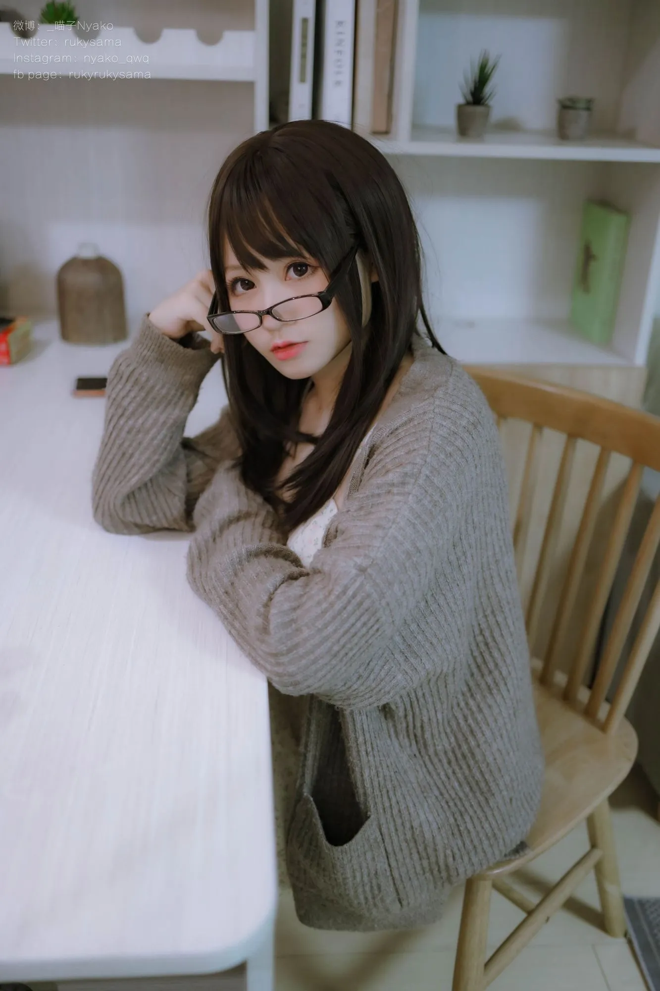 No.029-妄想彼女との同棲生活2 – 便服 [73P 1V]-图妖社
