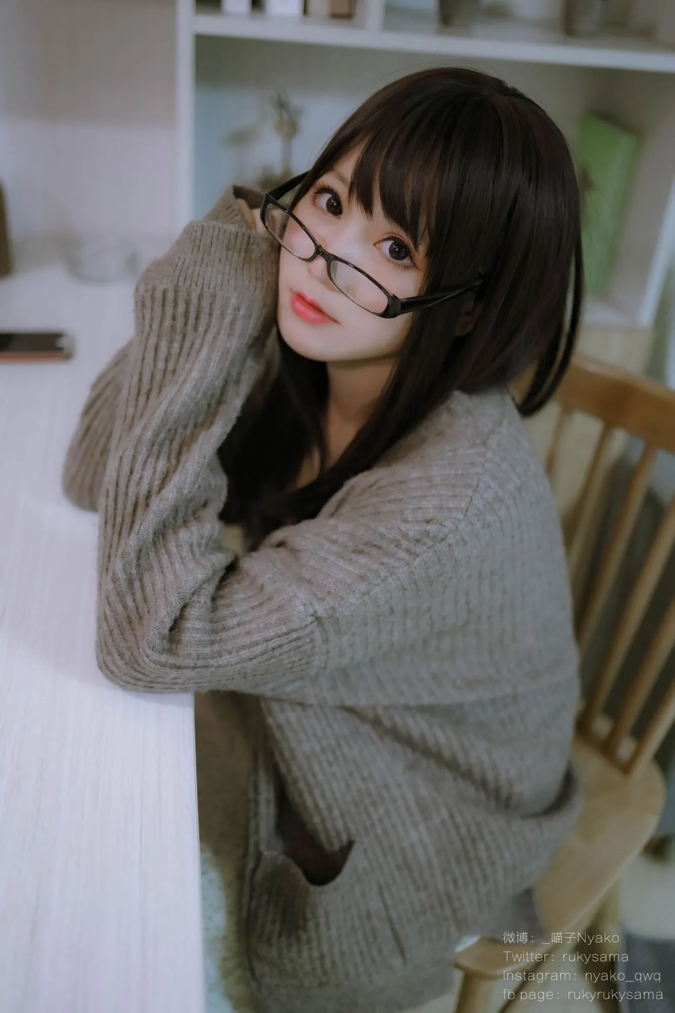 图片[3]-No.029-妄想彼女との同棲生活2 – 便服 [73P 1V]-coswz-cos王者