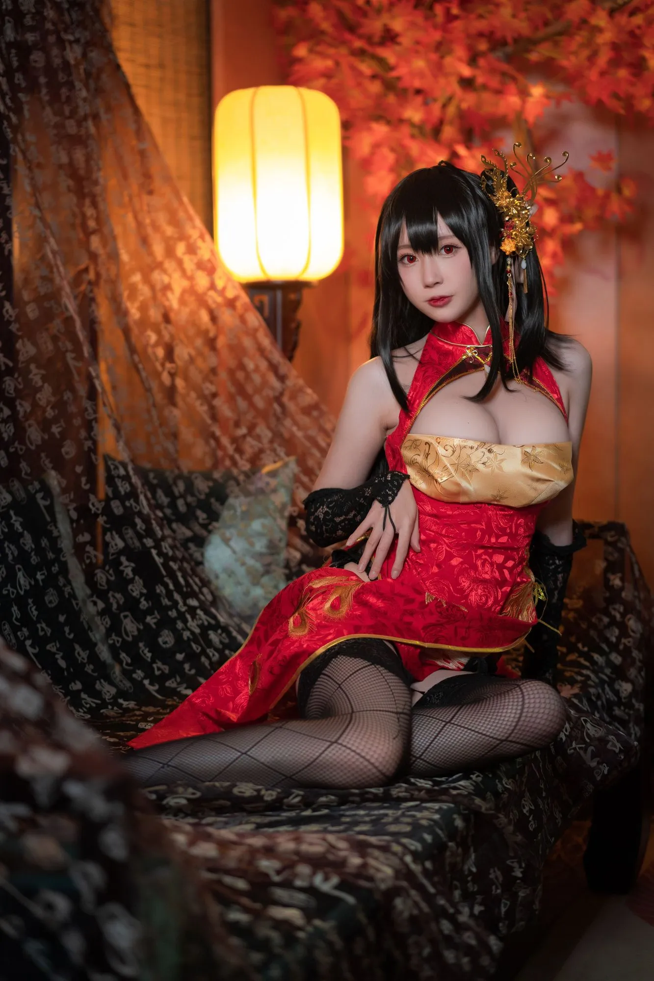 图片[2]-No.009-大鳯电子档3套 – 旗袍 [35P]-coswz-cos王者