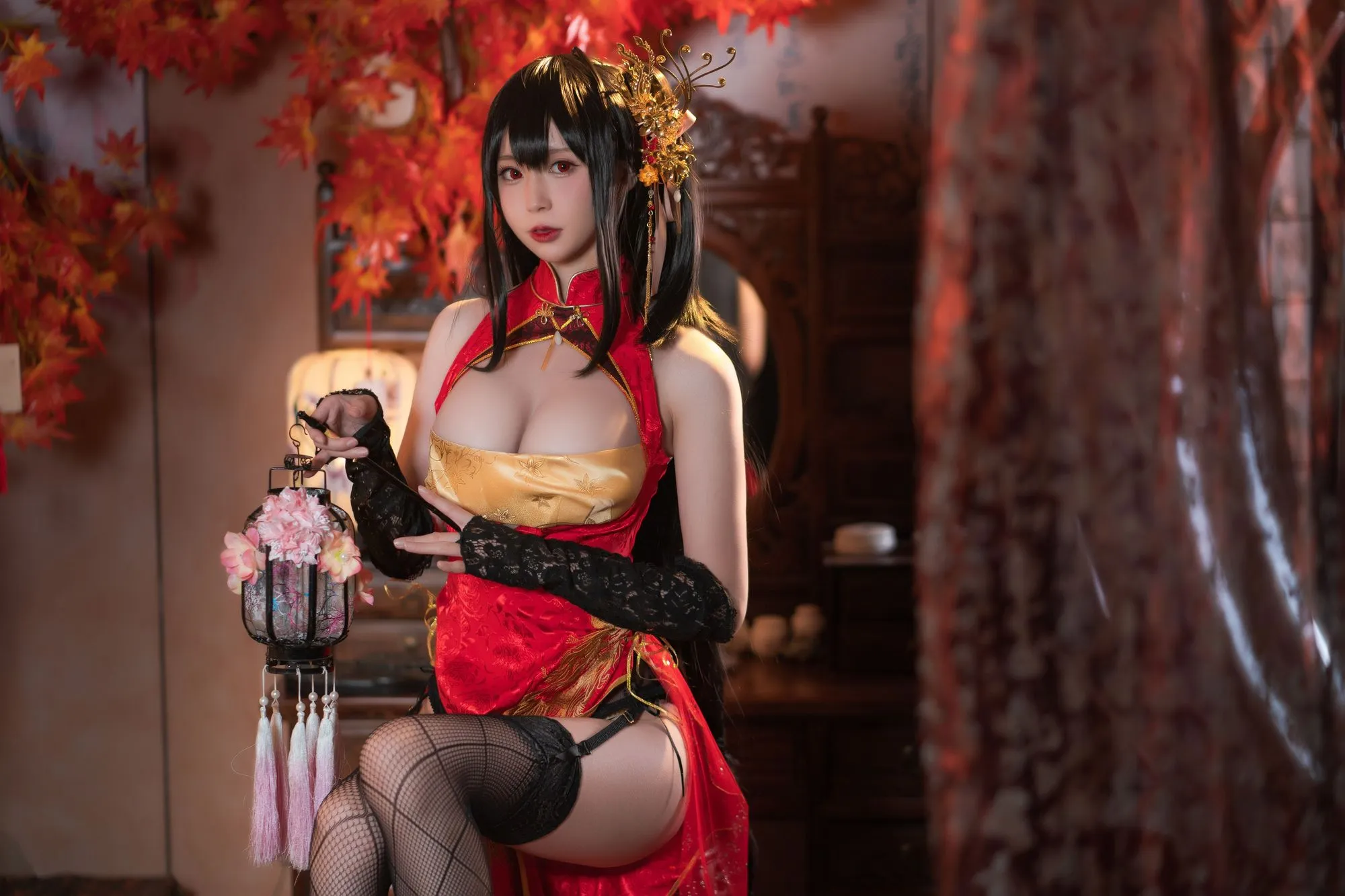 图片[5]-No.009-大鳯电子档3套 – 旗袍 [35P]-coswz-cos王者