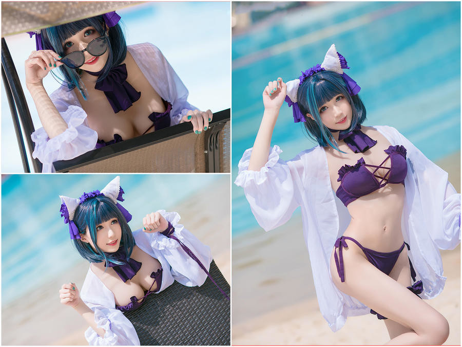 碧蓝航线女仆黛朵再现！Tomoyo酱cosplay惊艳登场