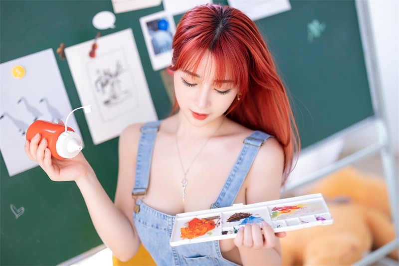 暴躁又可爱，叉子宝宝最新COS图片作品