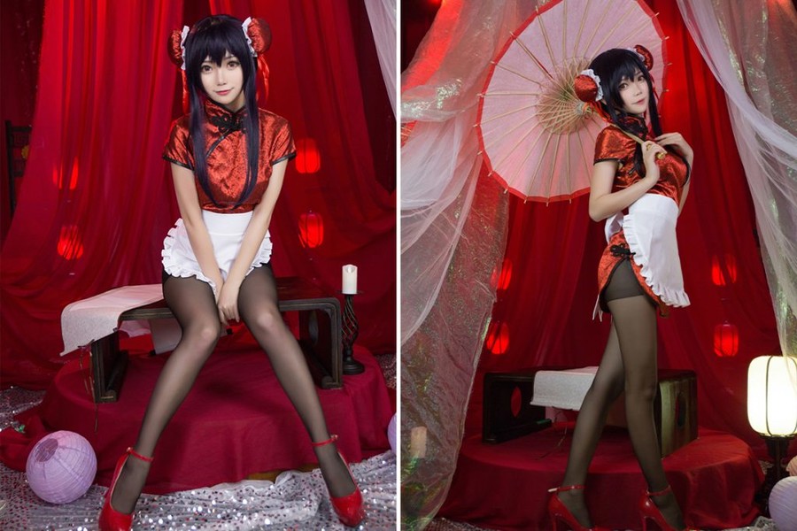 大肉丸Amiee惊艳亮相，COS作品6套合集