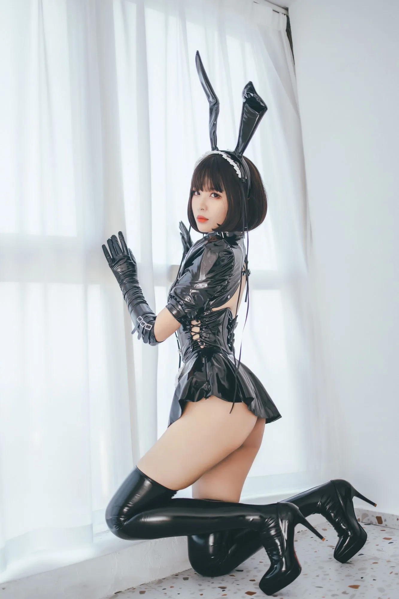 图片[3]-No.001-兔女郎女仆 [52P 1V]-coswz-cos王者