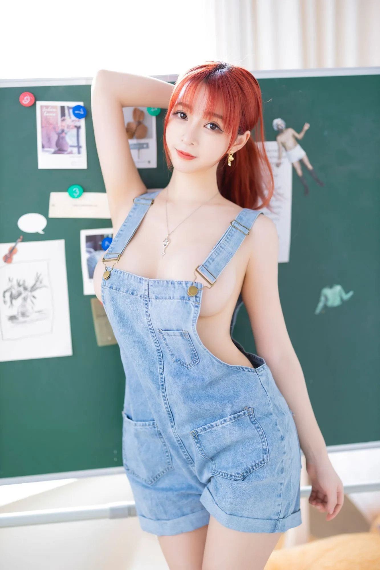 图片[3]-No.001-背带裤系列 [33P]-coswz-cos王者