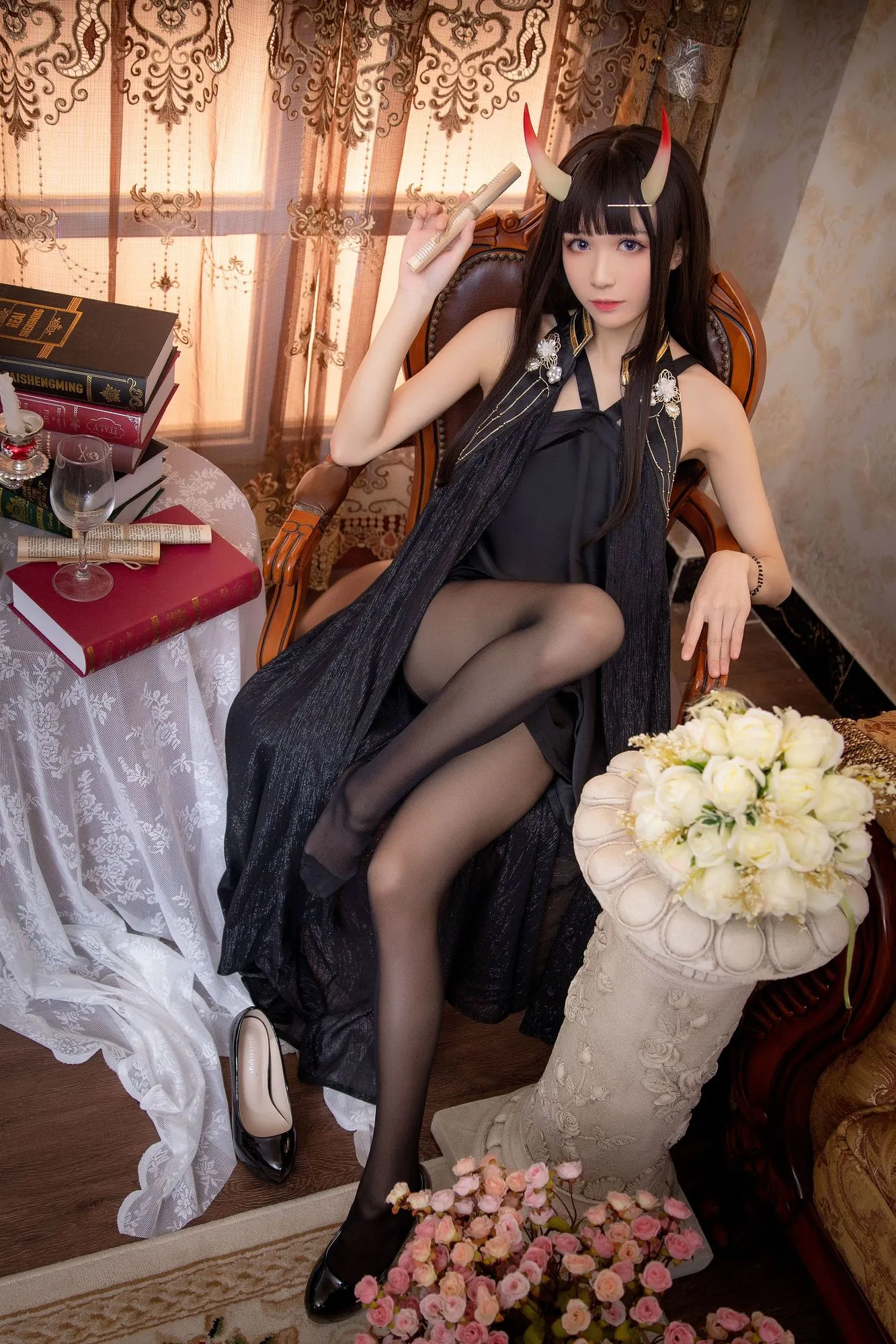 图片[3]-No.002-碧蓝航线 能代礼服 [12P]-coswz-cos王者