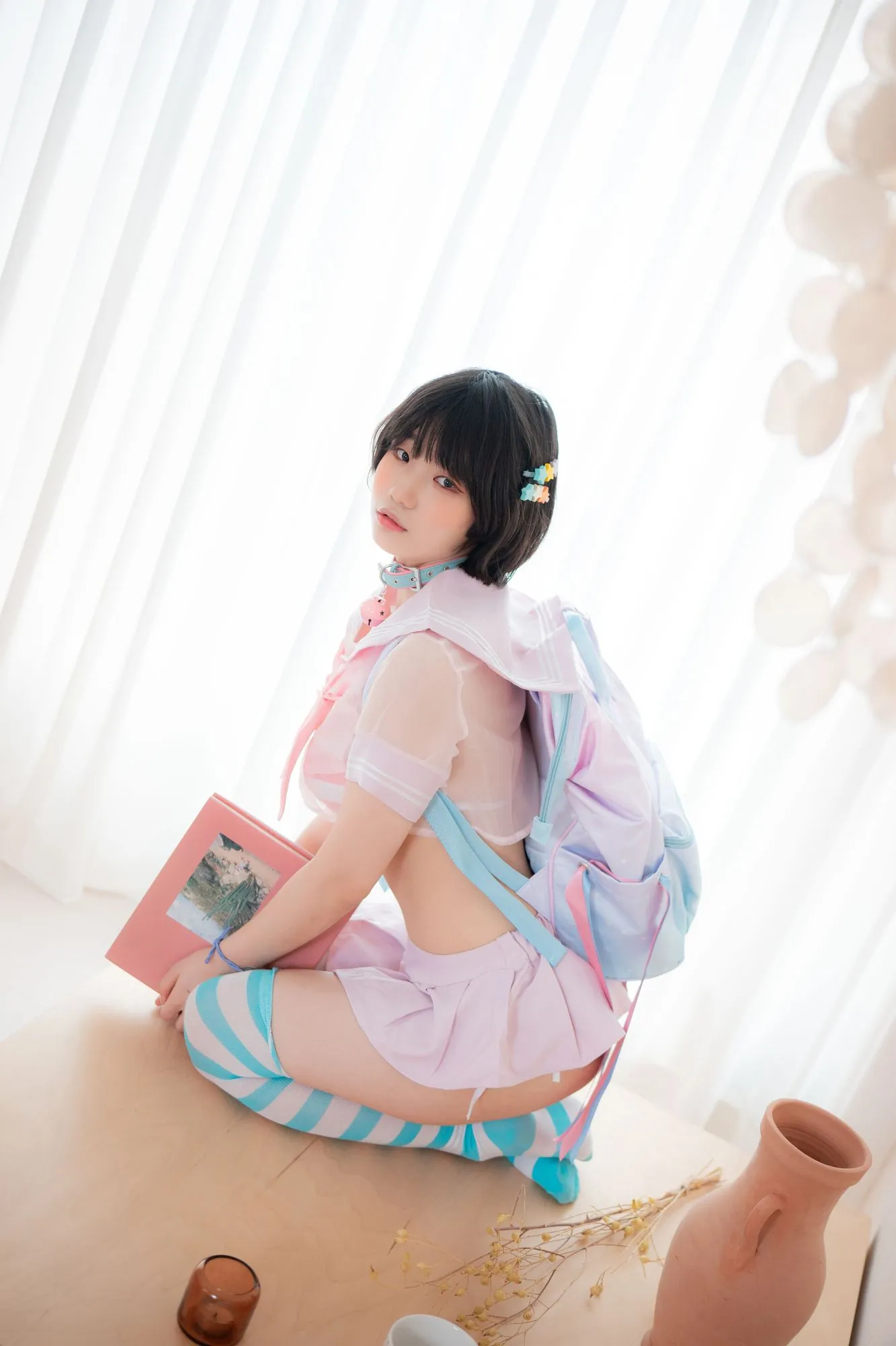 No.002-[CREAMSODA] Belt choker [48P]-图妖社