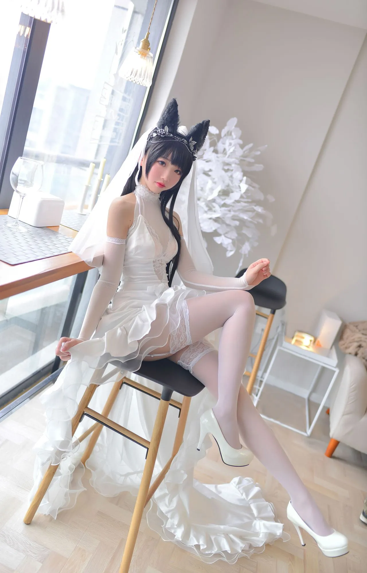 图片[2]-No.003-爱宕婚纱 [38P]-coswz-cos王者