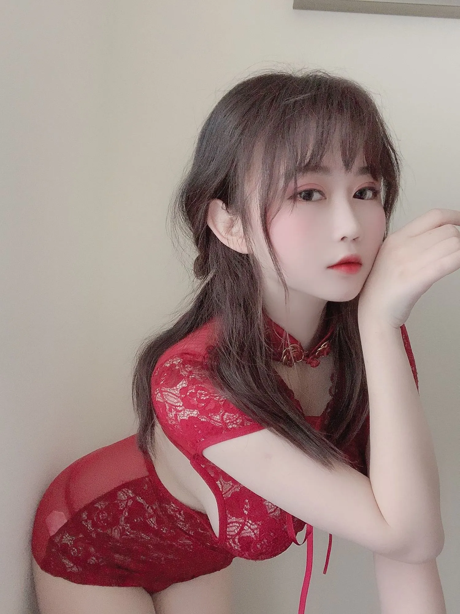 图片[2]-No.003-红色旗袍 [25P]-coswz-cos王者