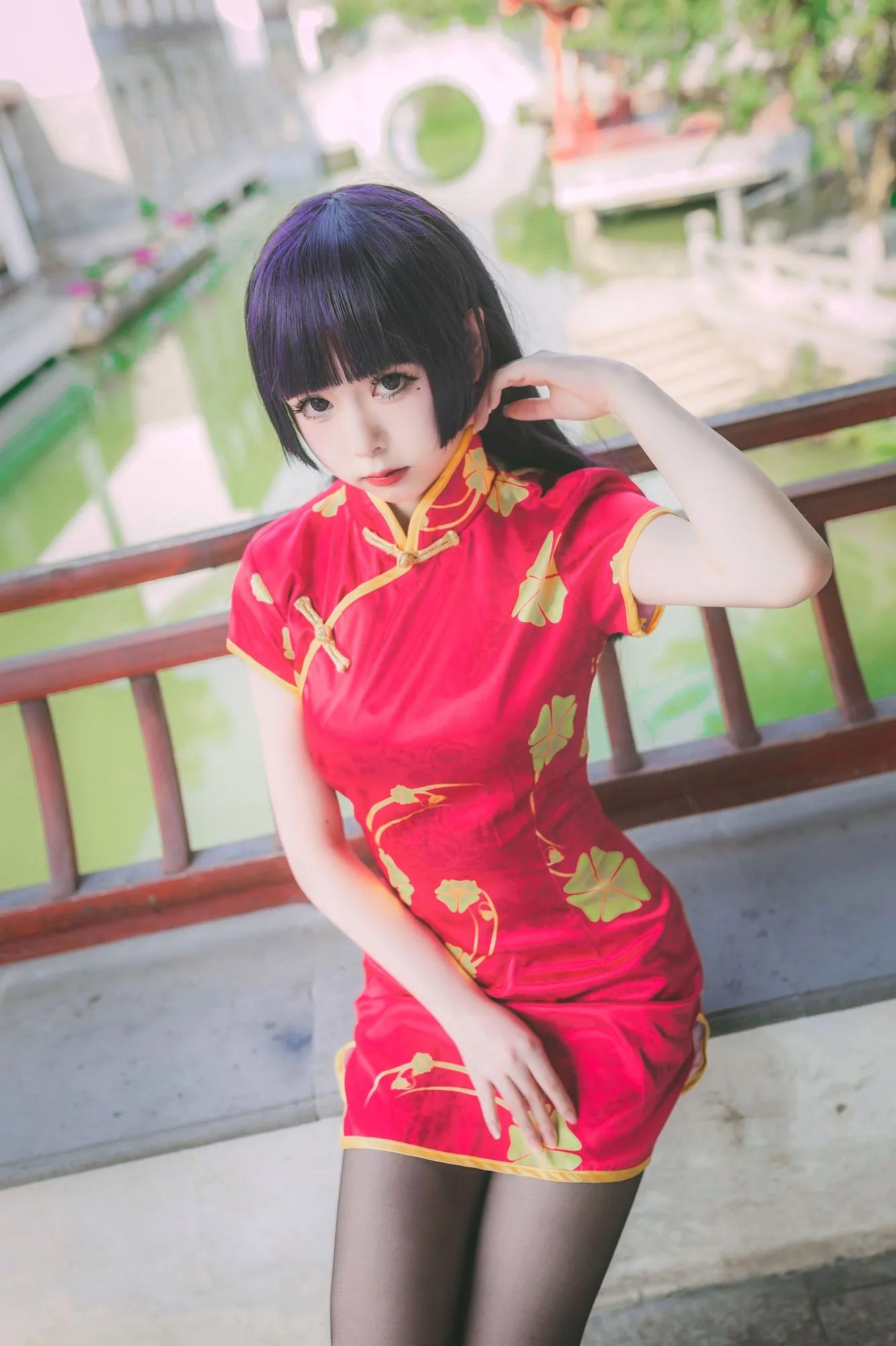 No.004-五更琉璃 新春旗袍 [22P]-图妖社