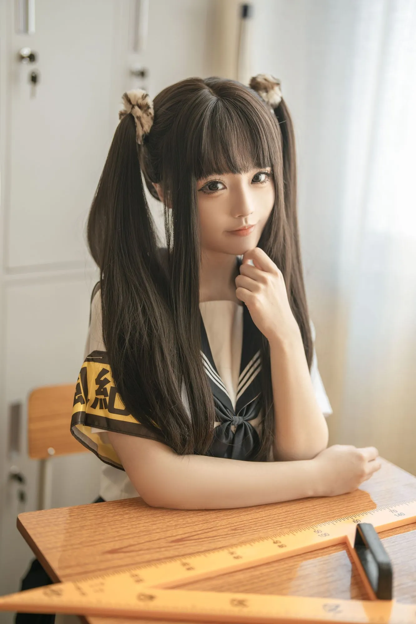 图片[3]-No.004-教室jk [33P]-coswz-cos王者