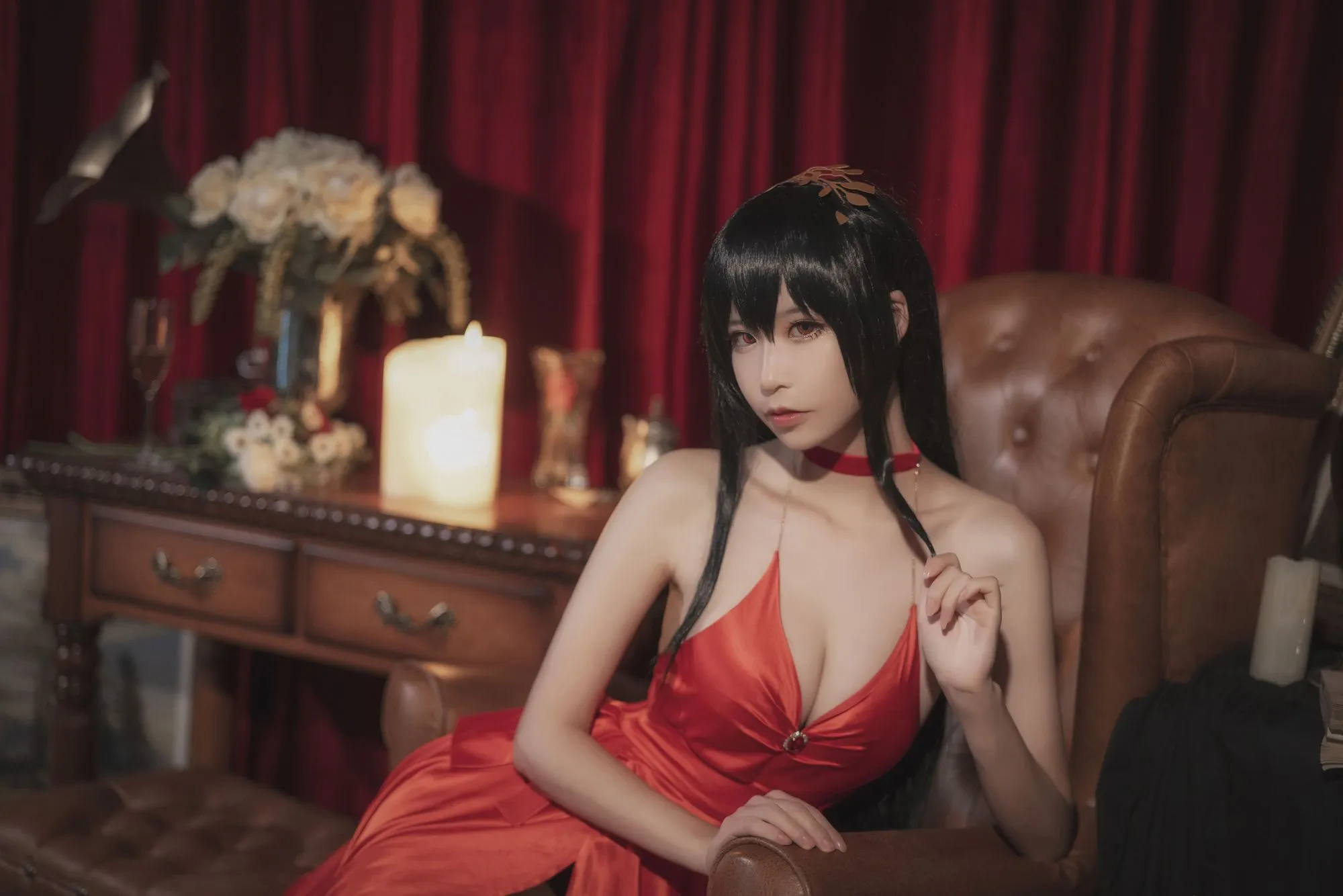 图片[2]-No.004-碧蓝航线 大凤 毒苹果礼服 [6P]-coswz-cos王者