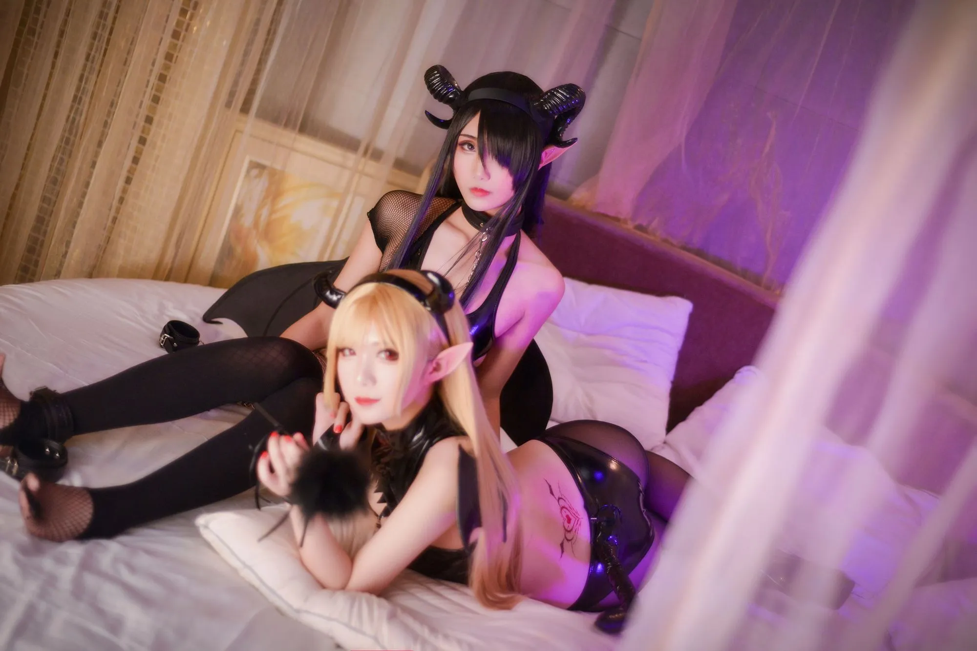 No.004-魅魔双人合集 [19P]-图妖社