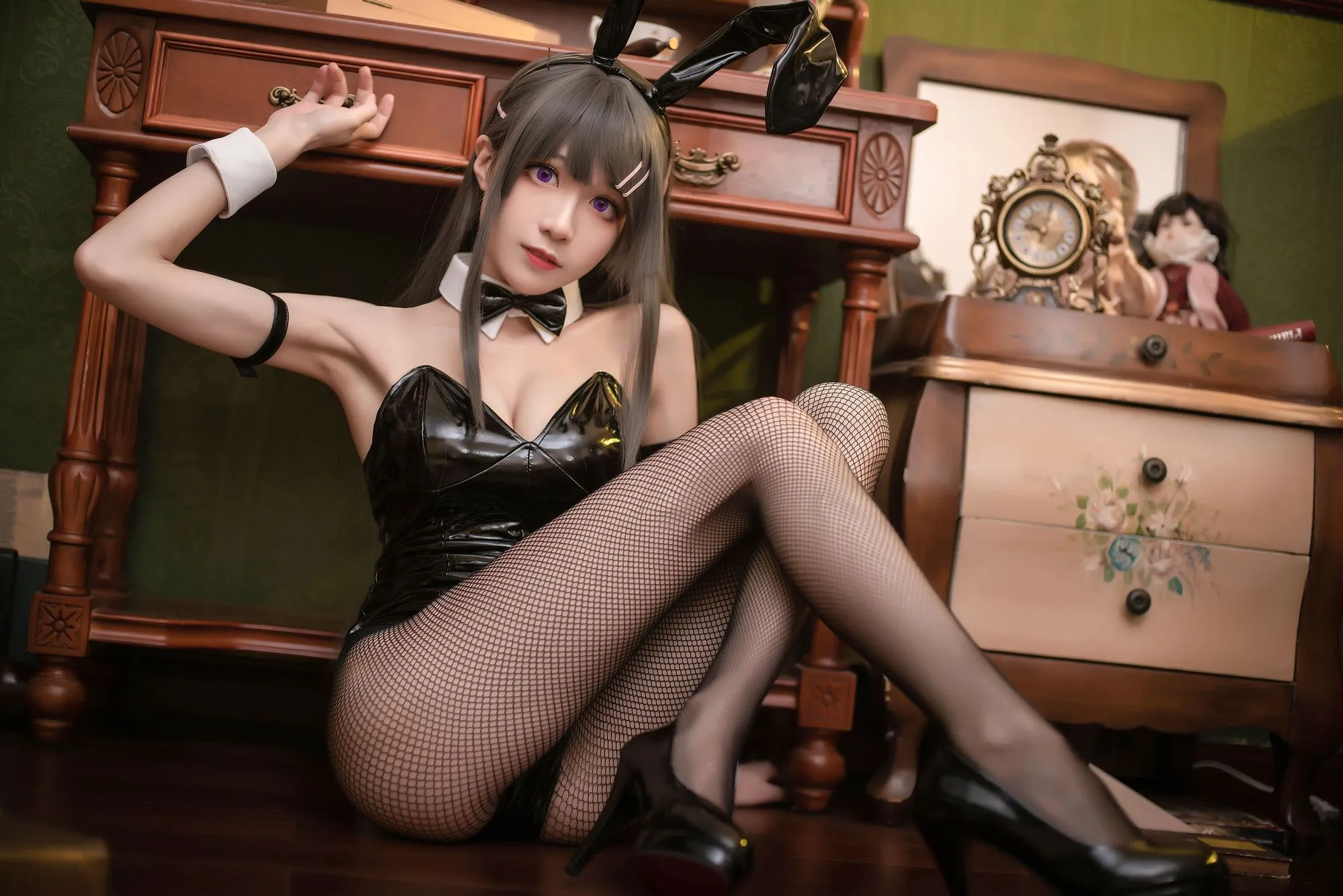 图片[4]-No.004-麻衣兔女郎 [22P]-coswz-cos王者