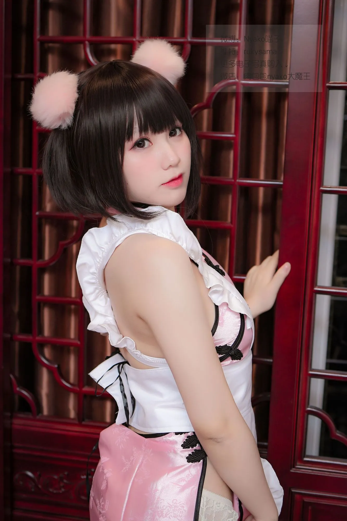 图片[2]-No.004-Nyako チャイナドレス（B版） [101P]-coswz-cos王者