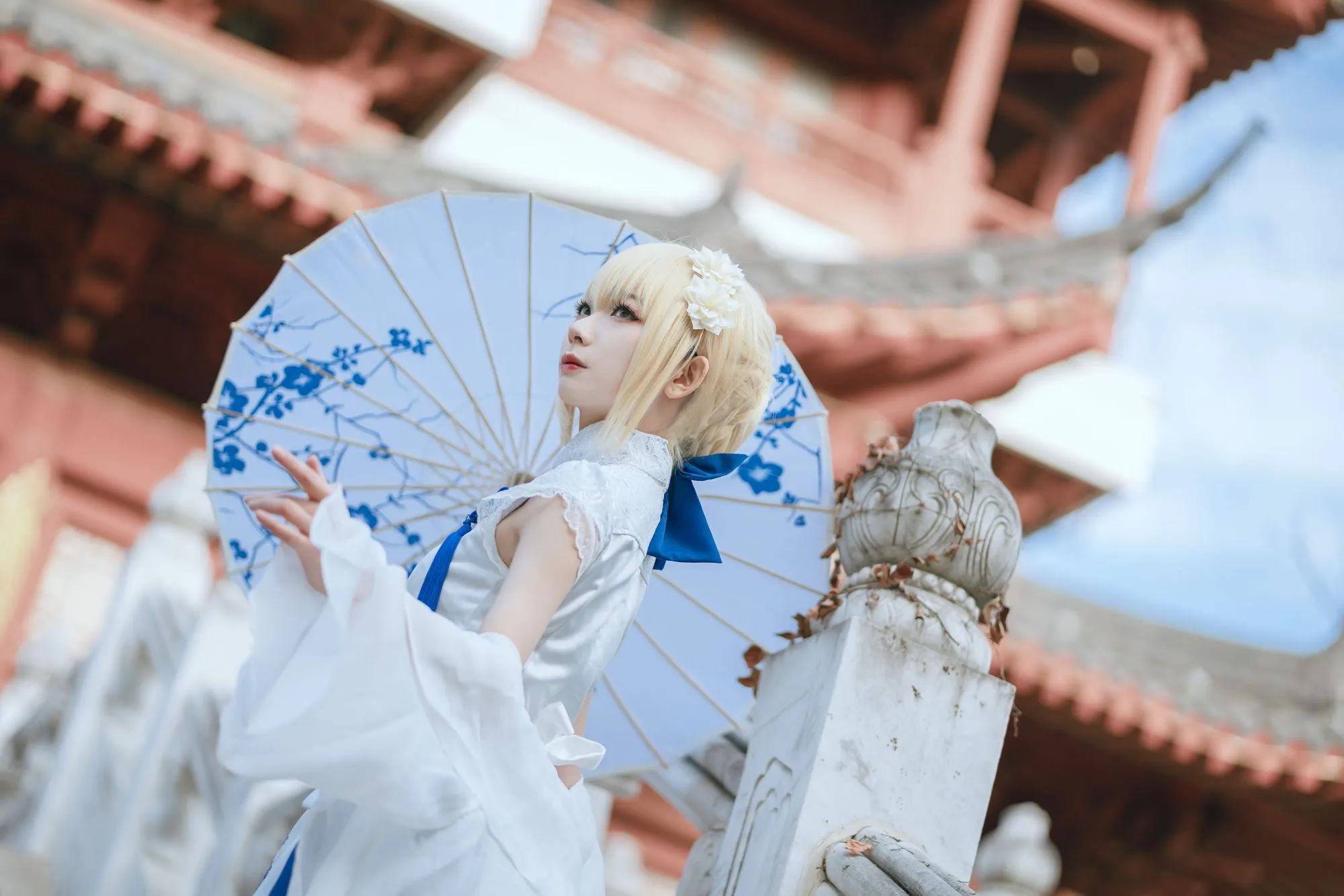 图片[2]-No.004-saber旗袍 [34P]-coswz-cos王者