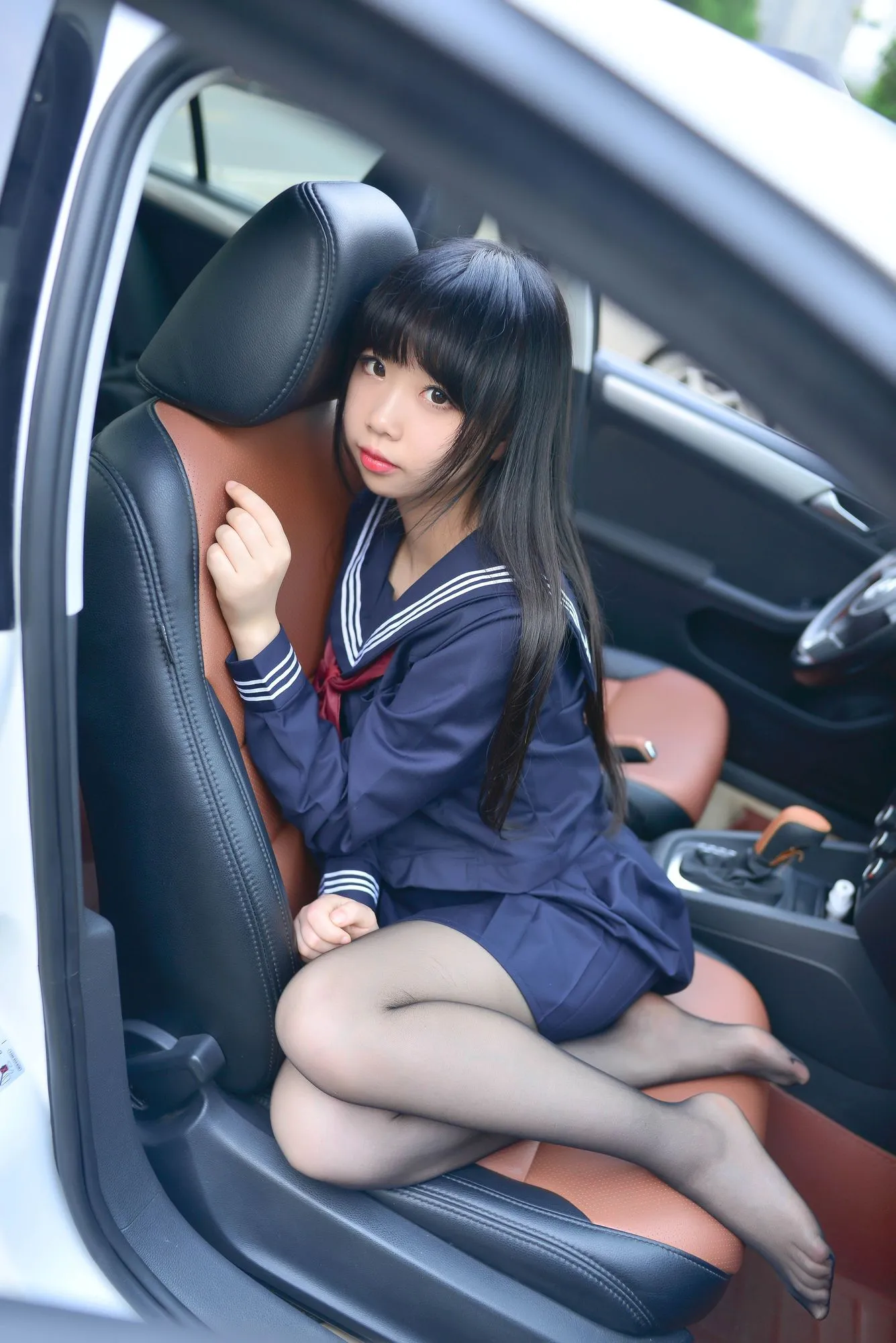 图片[5]-No.005-车内JK [20P]-coswz-cos王者