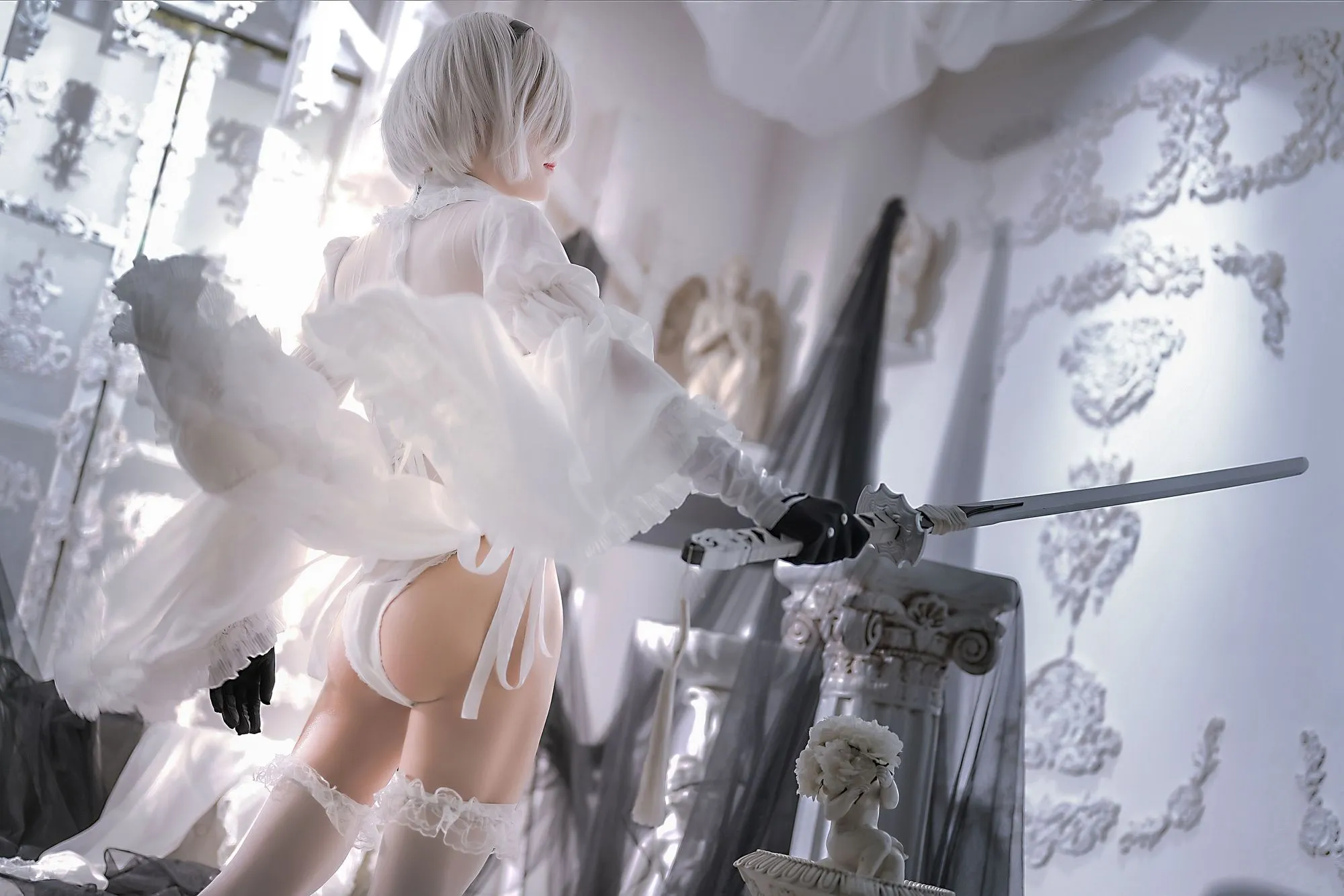 图片[5]-No.005-2B花嫁 [20P]-coswz-cos王者