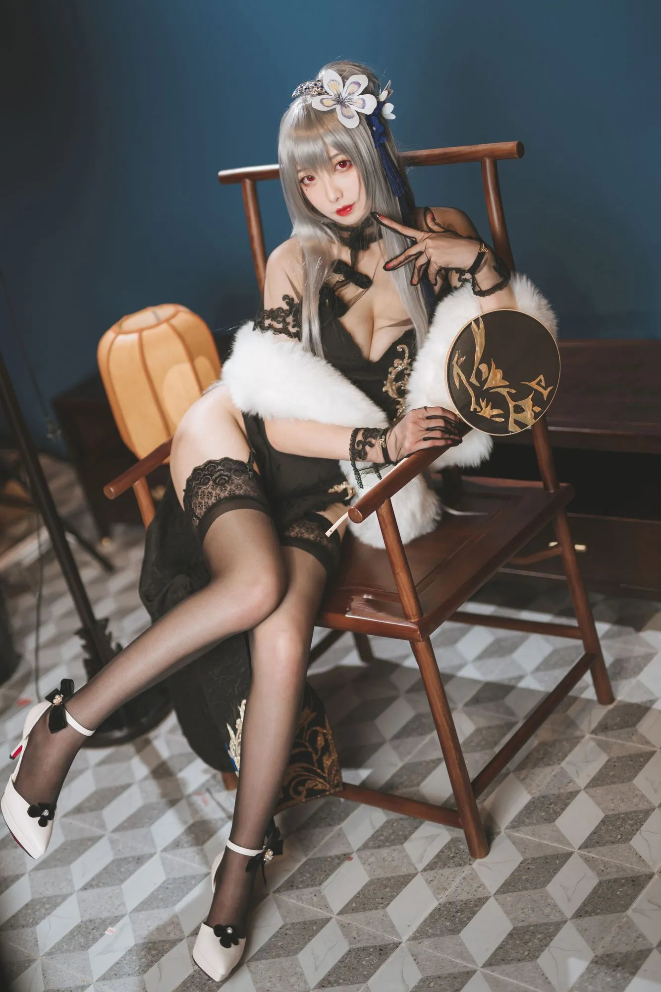 No.006-路易九世旗袍 [35P]-图妖社