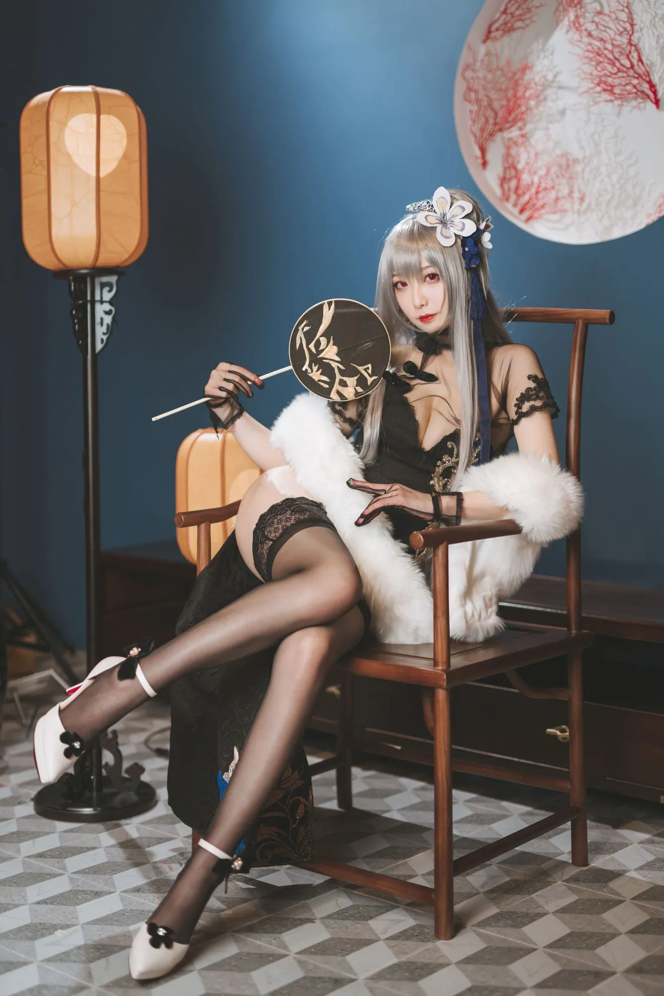 图片[2]-No.006-路易九世旗袍 [35P]-coswz-cos王者