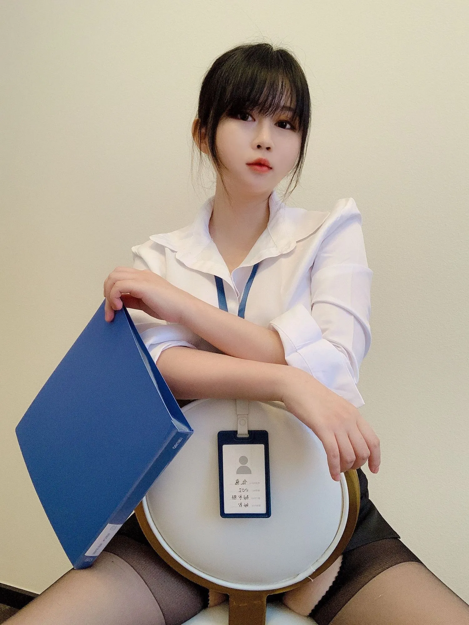图片[4]-No.007-依酱黑丝制服 [29P]-coswz-cos王者