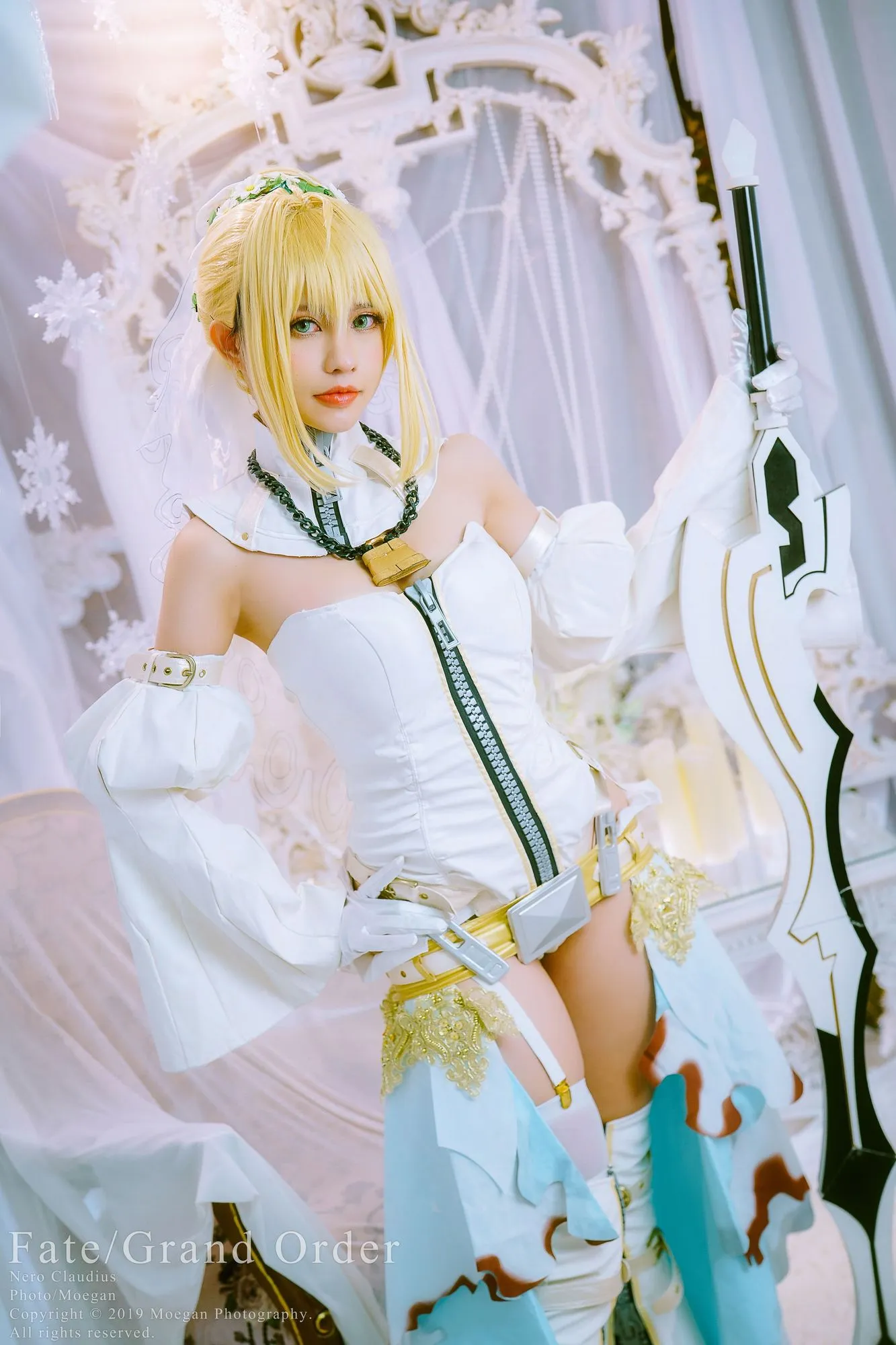 图片[3]-No.007-Nero Claudius Bride ver [11P]-coswz-cos王者