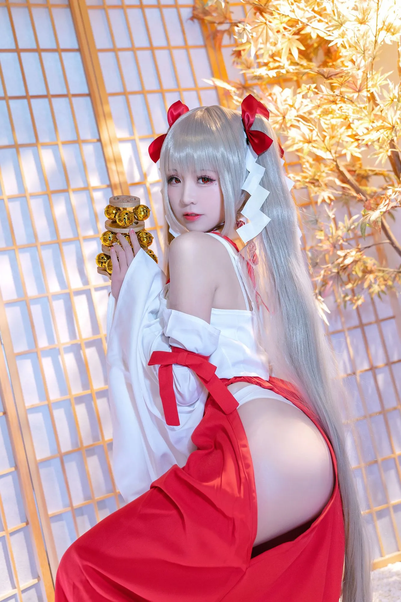No.008-可畏巫女 [23P]-图妖社