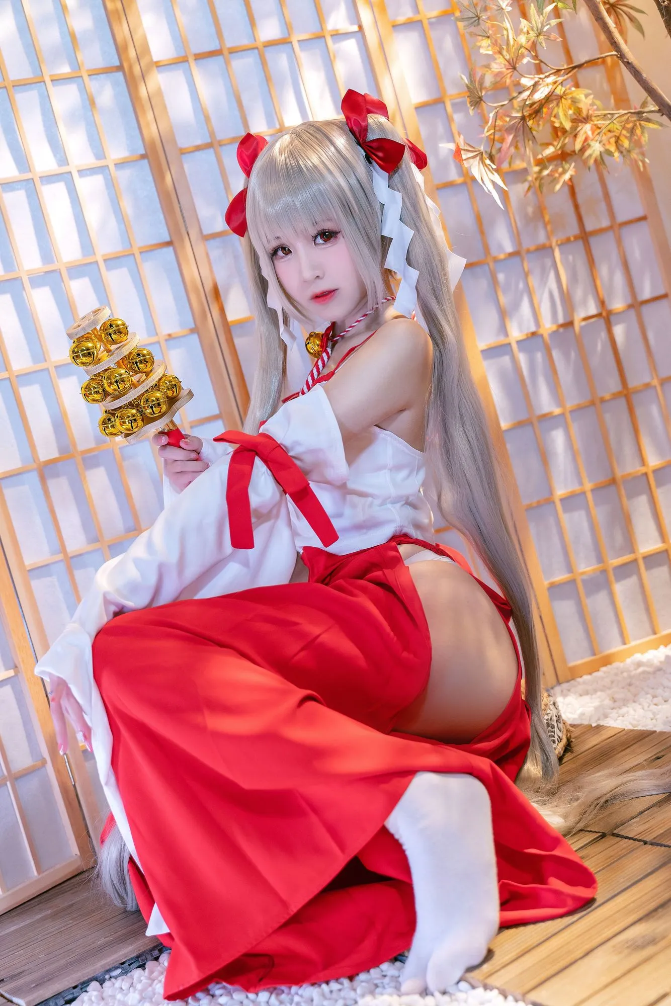 图片[4]-No.008-可畏巫女 [23P]-coswz-cos王者