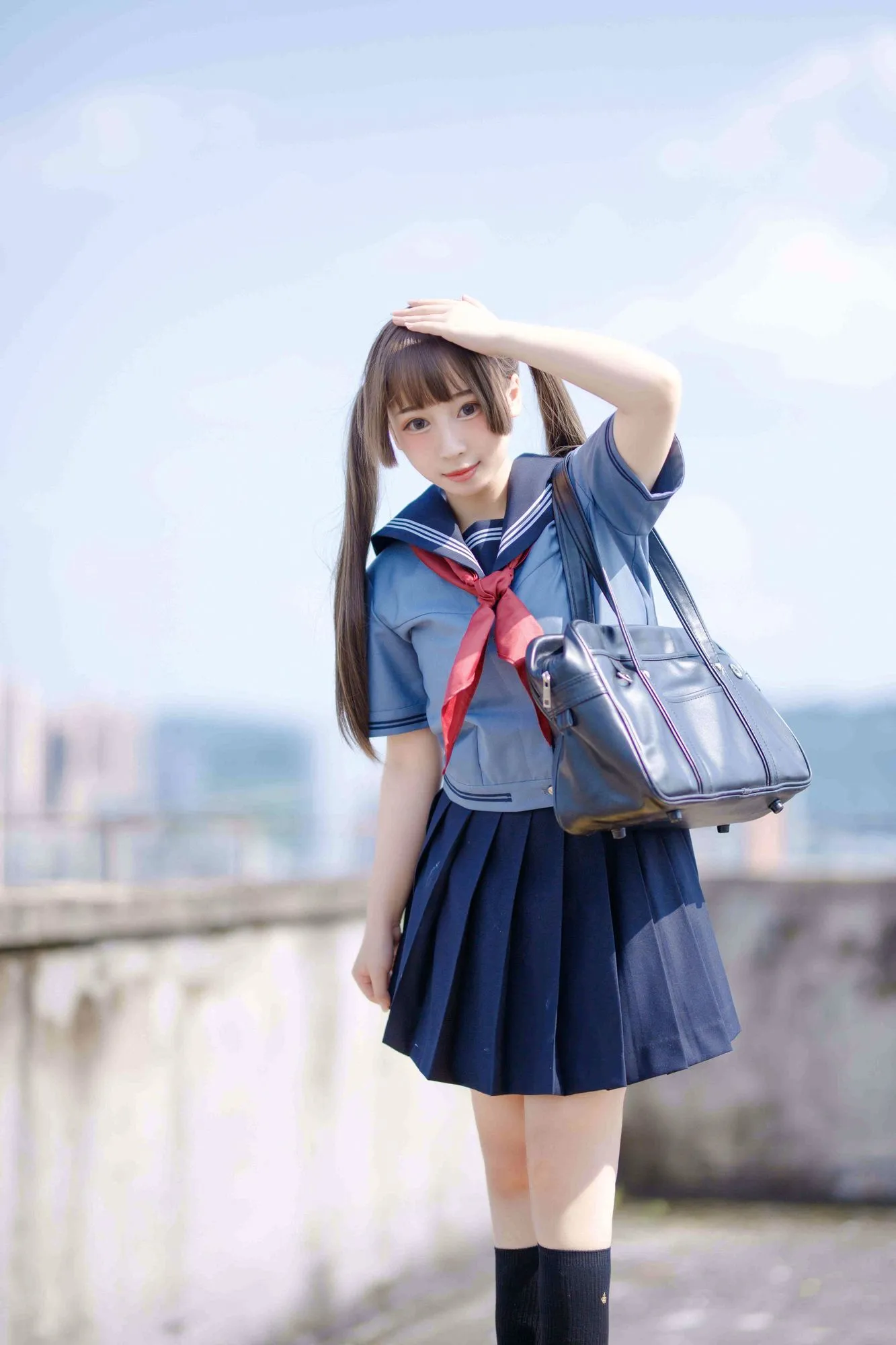 No.008-天台的爱之告白 [143P 4V]-图妖社