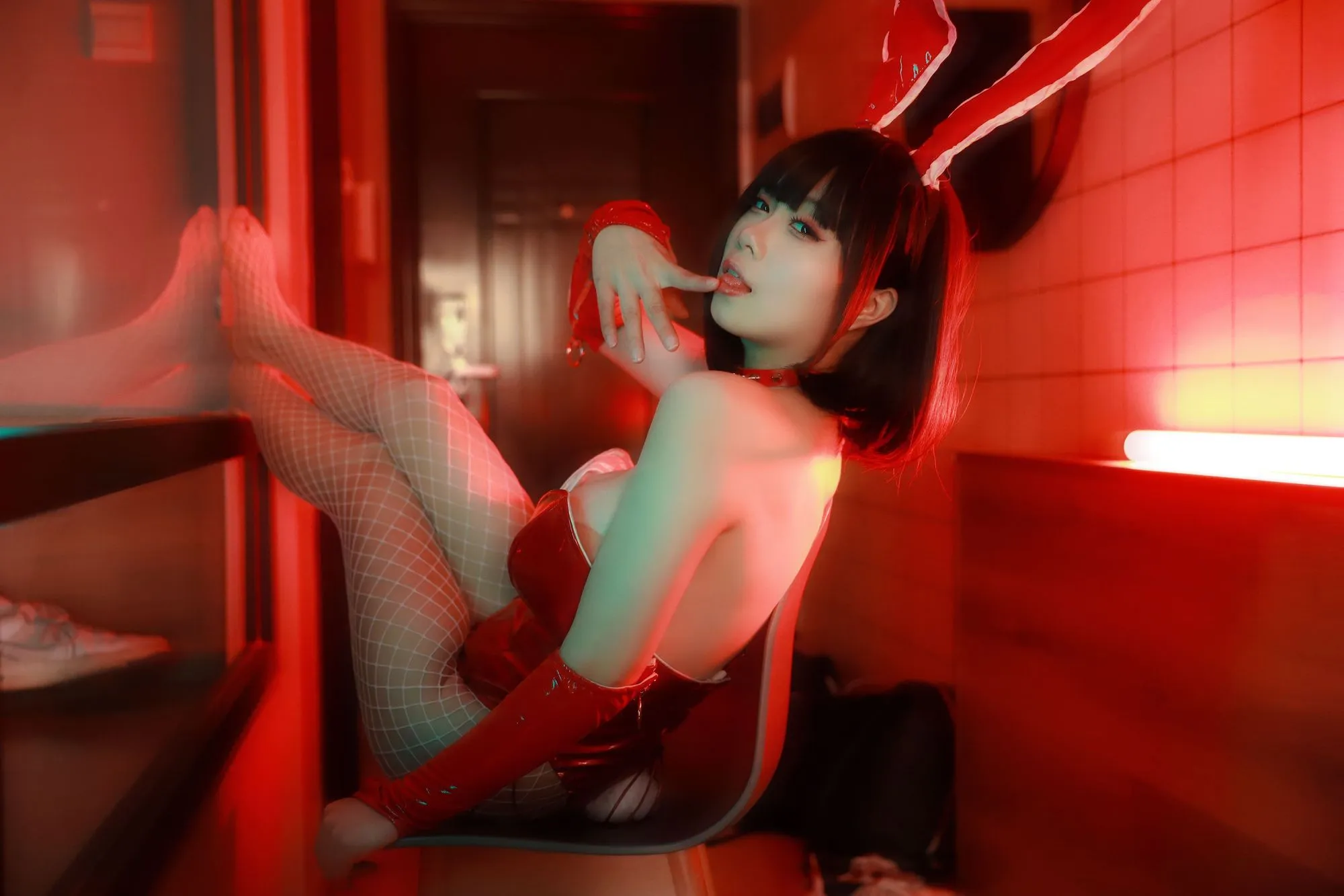No.008-红色兔女郎 [30P]-图妖社