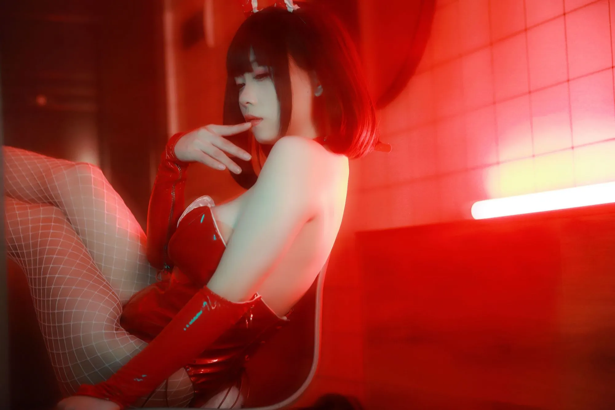 图片[3]-No.008-红色兔女郎 [30P]-coswz-cos王者