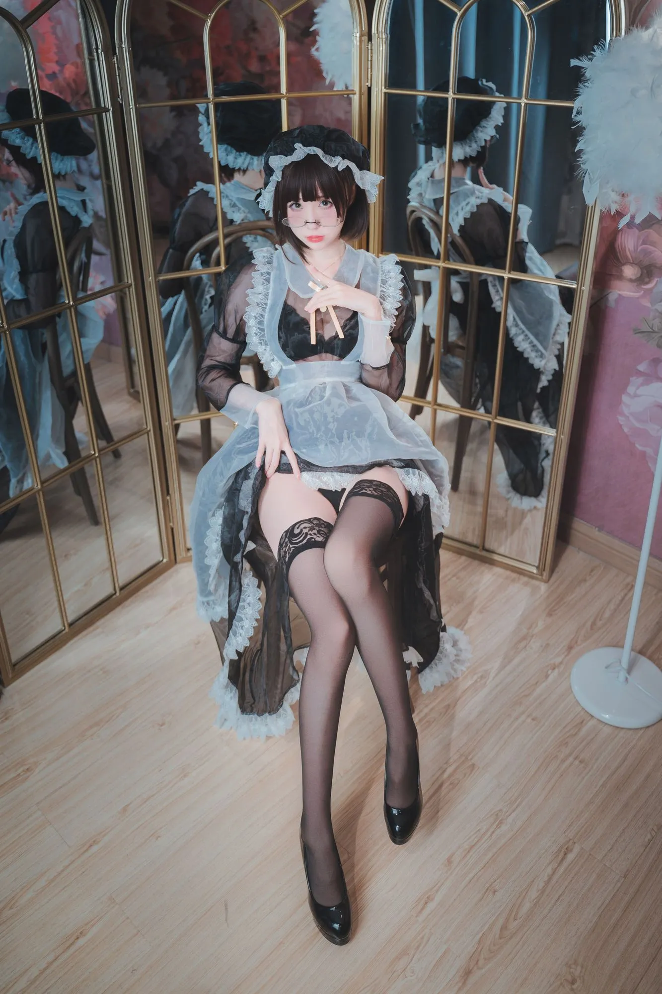 No.008-透明女仆 [50P 2V]-图妖社