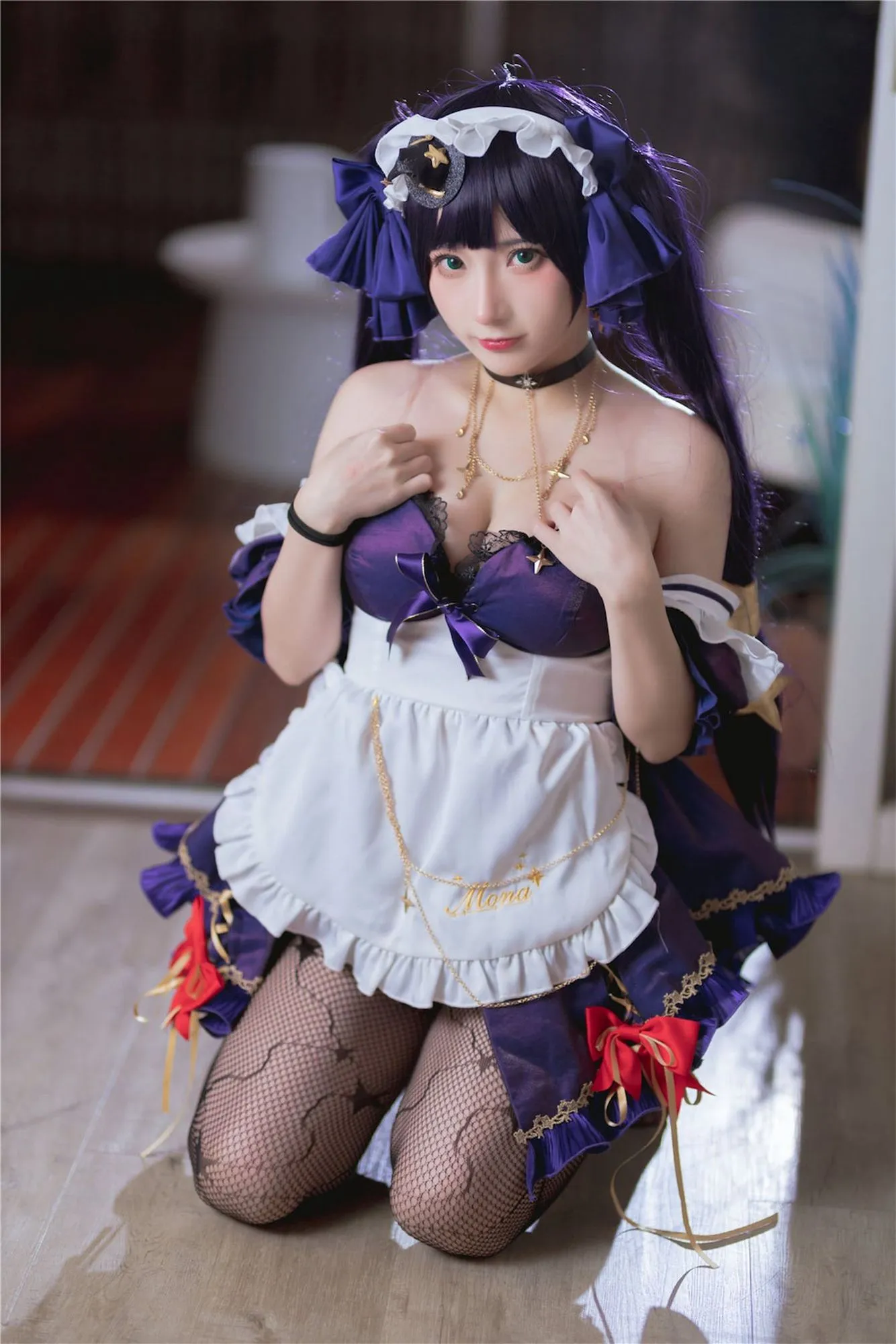 图片[5]-No.010-原神 莫娜女仆 [55P]-coswz-cos王者