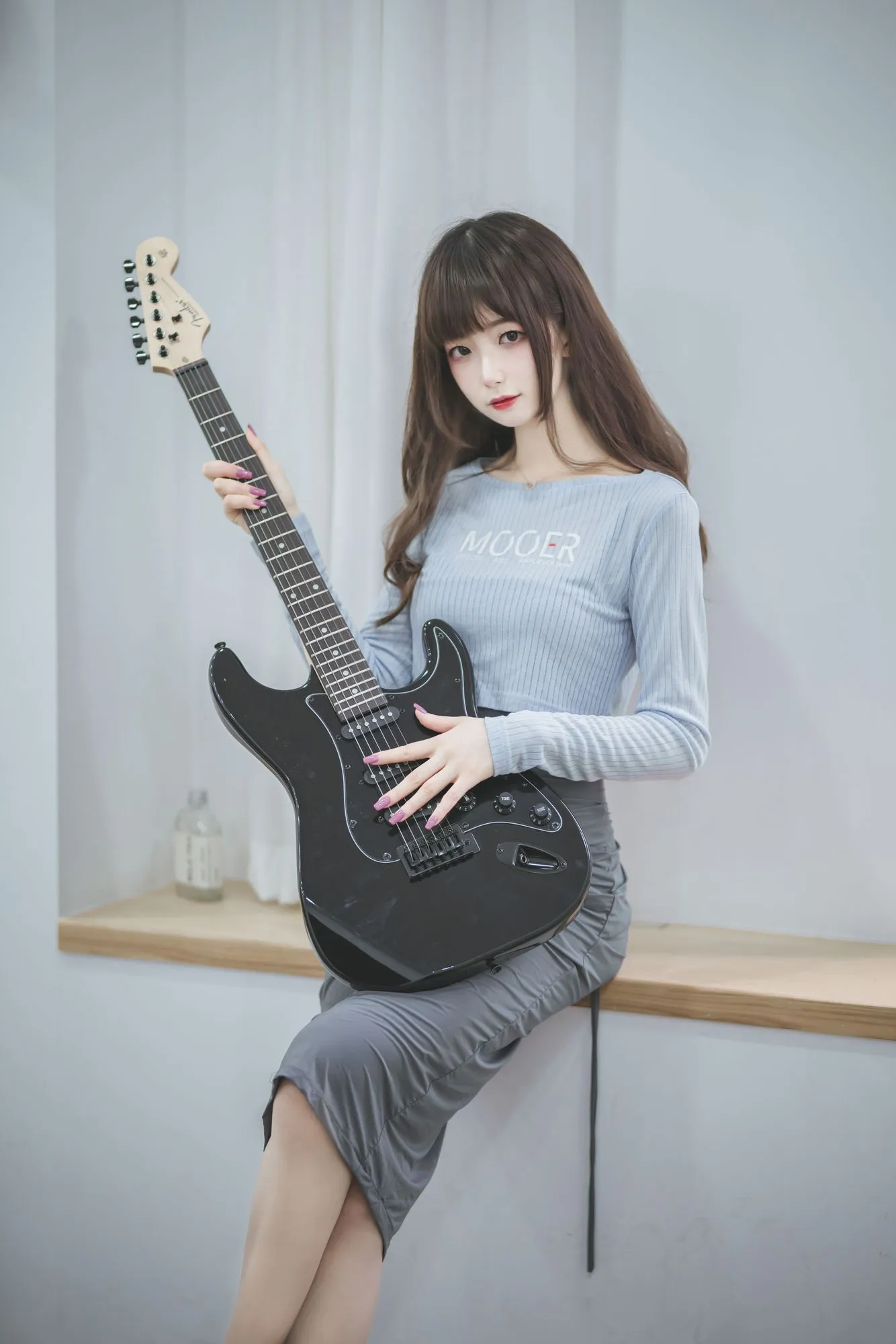 图片[2]-No.011-吉他妹妹 [40P]-coswz-cos王者