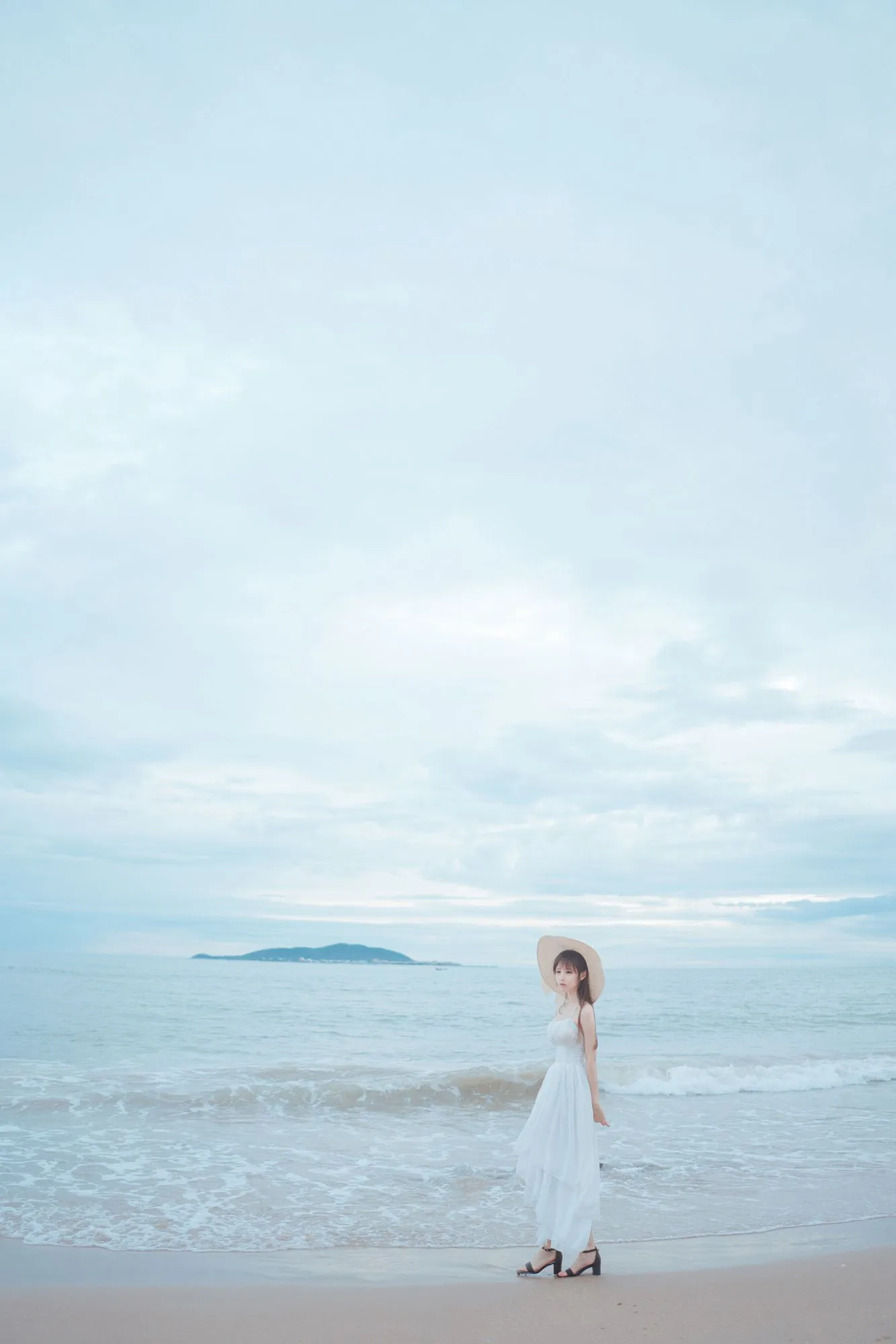 图片[3]-No.011-海岸 白裙 [9P]-coswz-cos王者