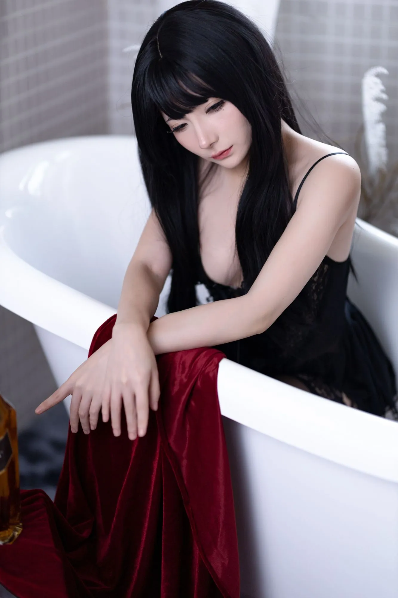图片[5]-No.012-黑玫瑰 [40P]-coswz-cos王者