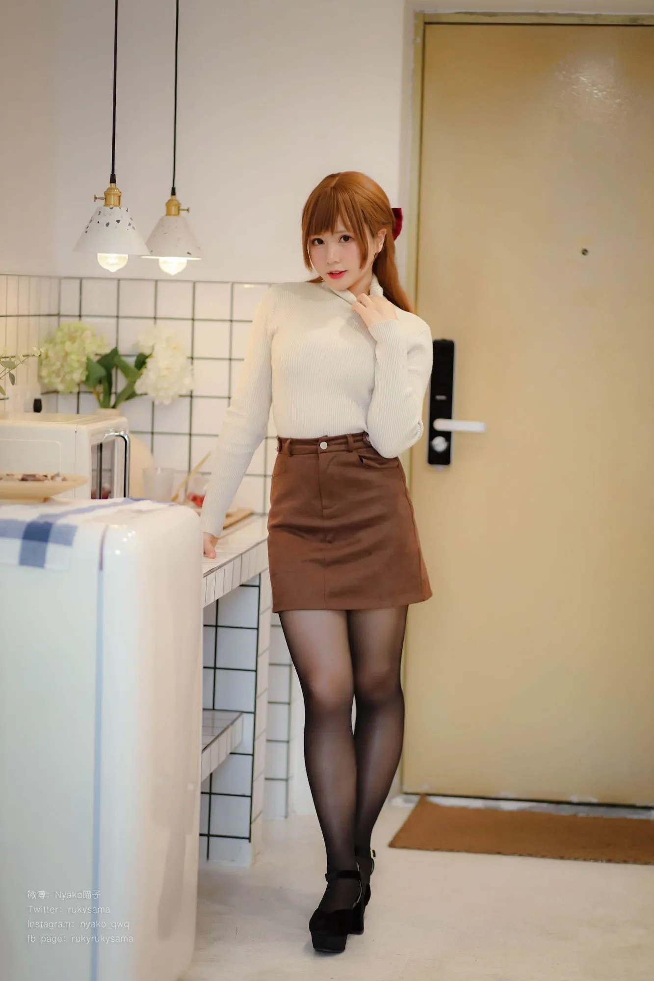 图片[4]-No.012-Nyako 妄想彼女との同棲生活 [138P 5V]-coswz-cos王者