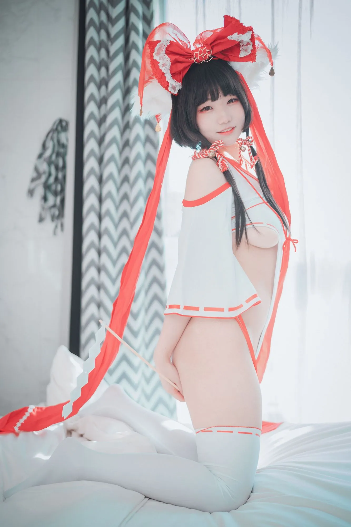 图片[3]-No.013-[DJAWA] Kitsune Miko (A ver) [65P]-coswz-cos王者