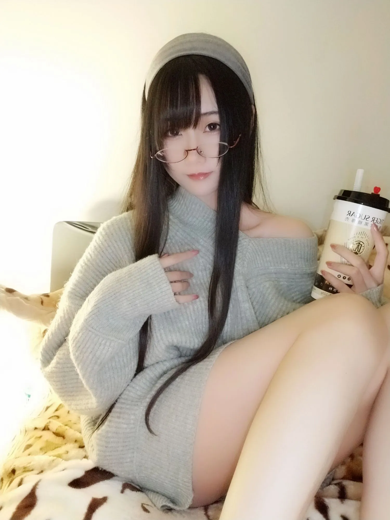 图片[3]-No.014-奶茶小姐 [11P]-coswz-cos王者