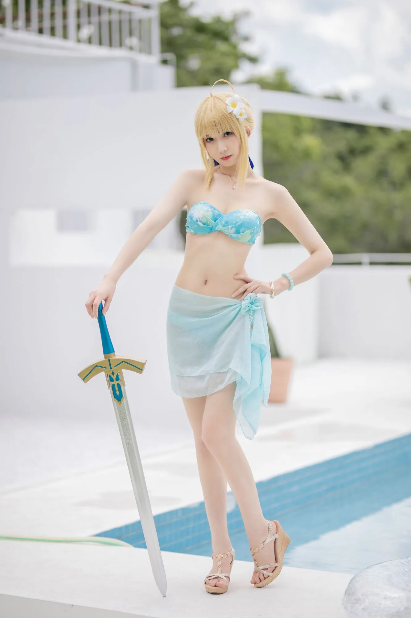 No.016-saber水着 [49P]-图妖社