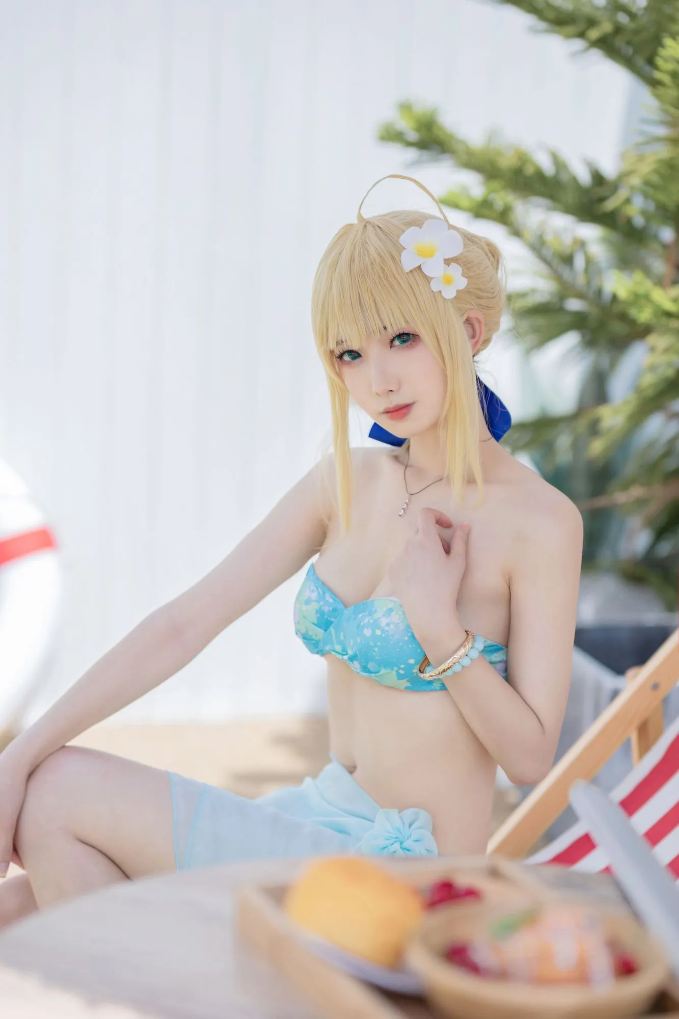图片[6]-No.016-saber水着 [49P]-coswz-cos王者