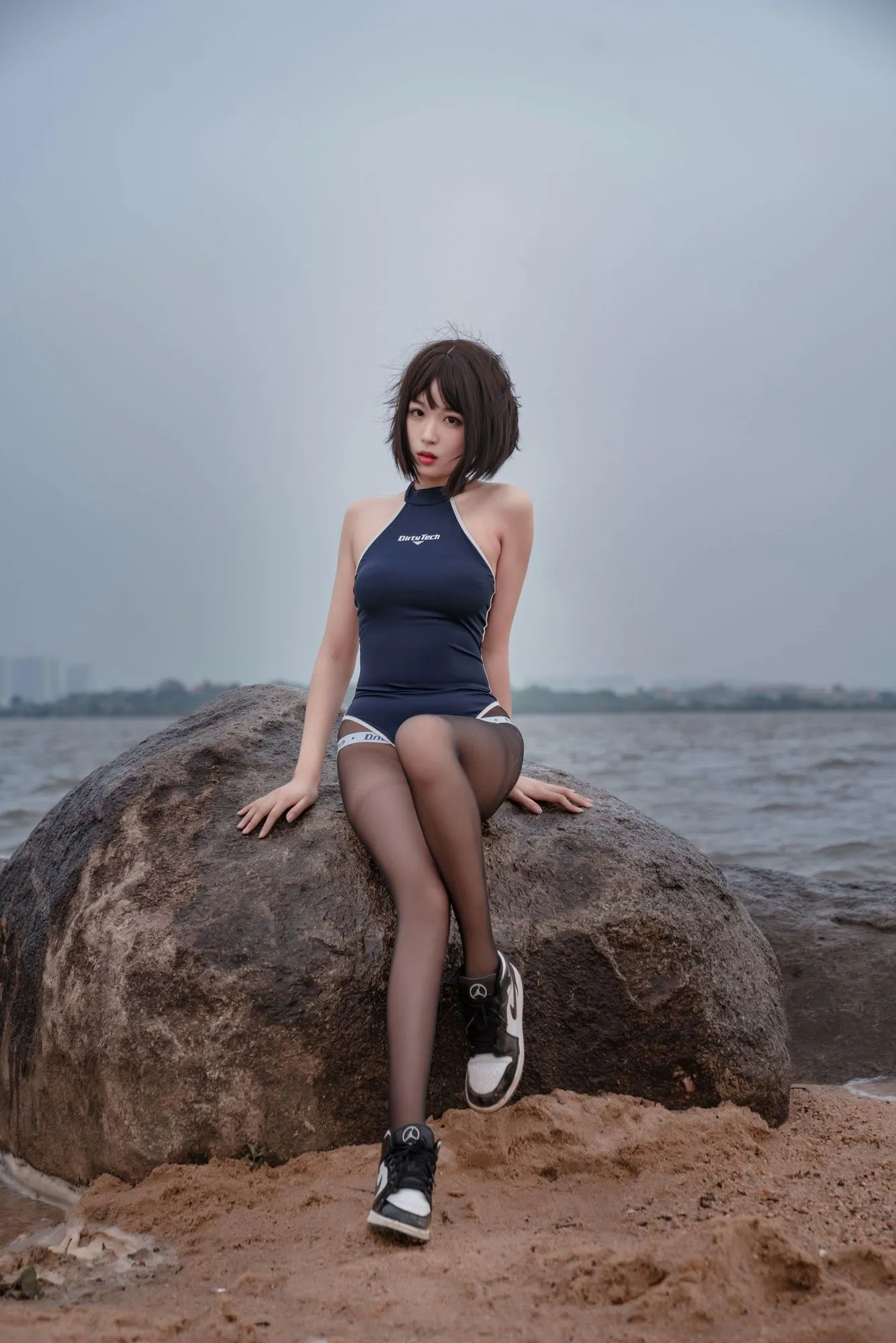 No.017-沙滩竞泳 [45P]-图妖社